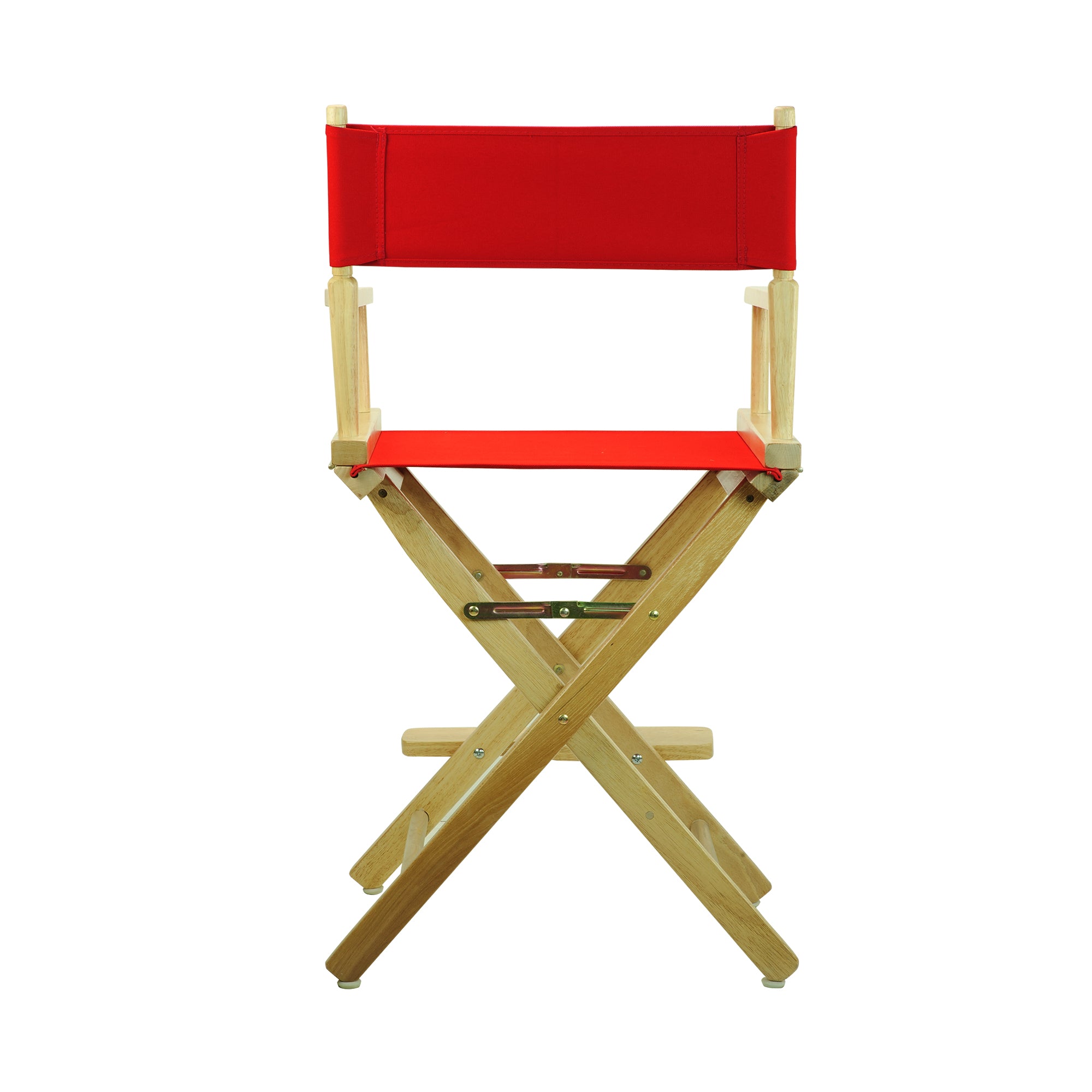 24' Director'S Chair Natural Frame-Red Canvas