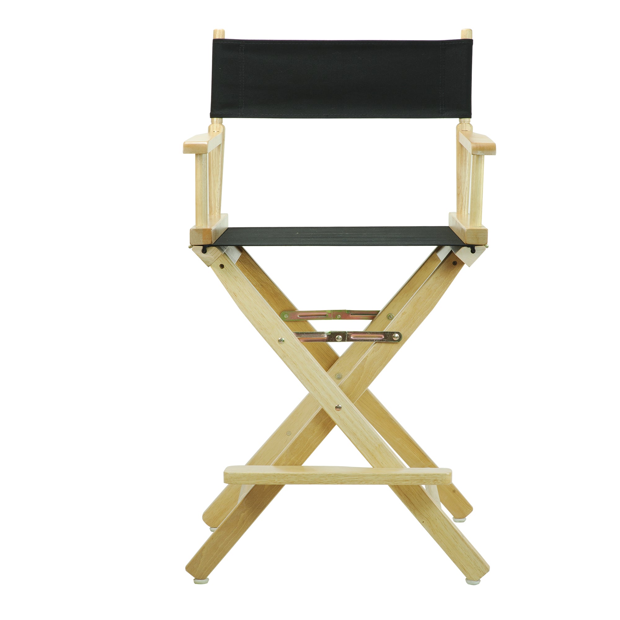 24' Director'S Chair Natural Frame-Black Canvas