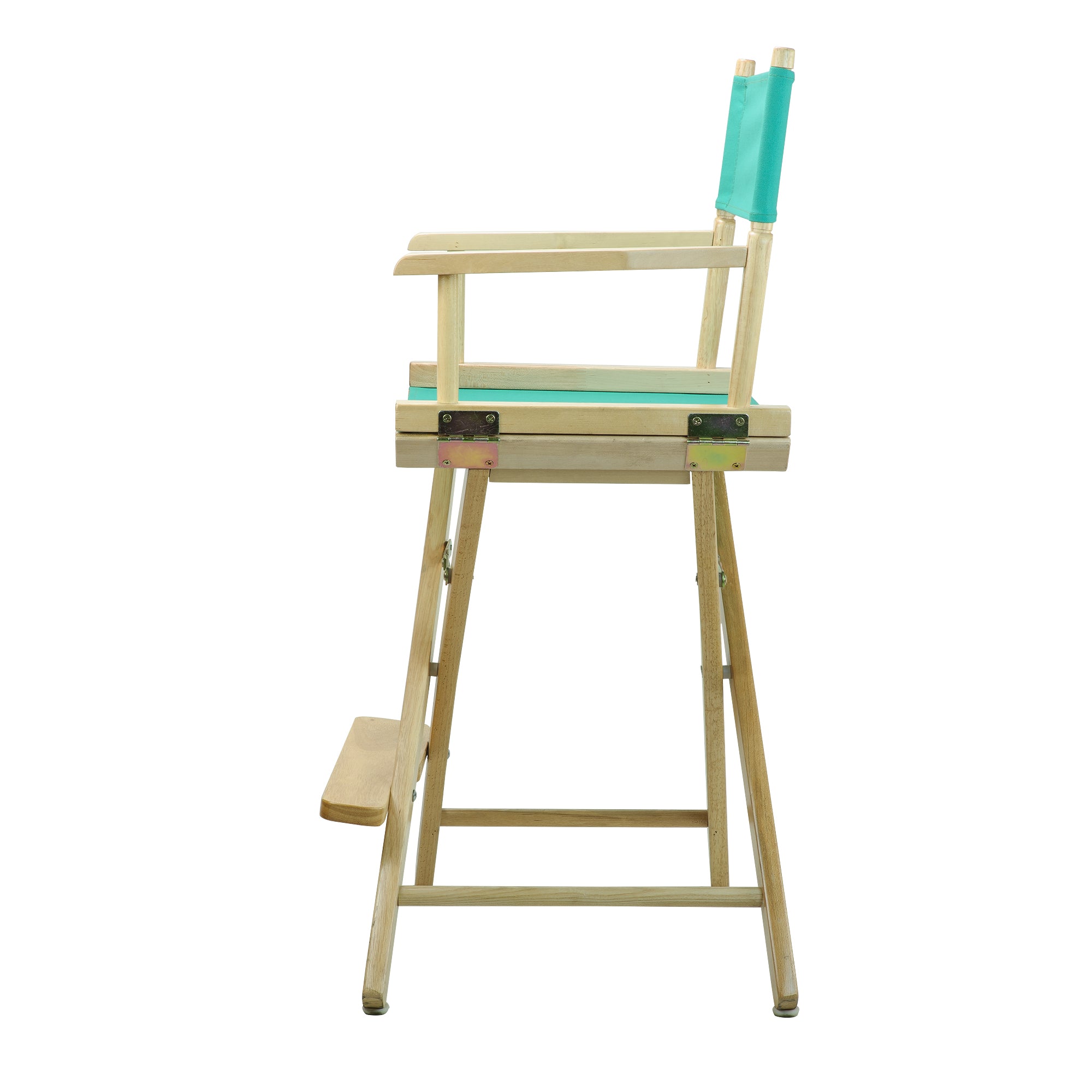 24' Director'S Chair Natural Frame-Teal Canvas