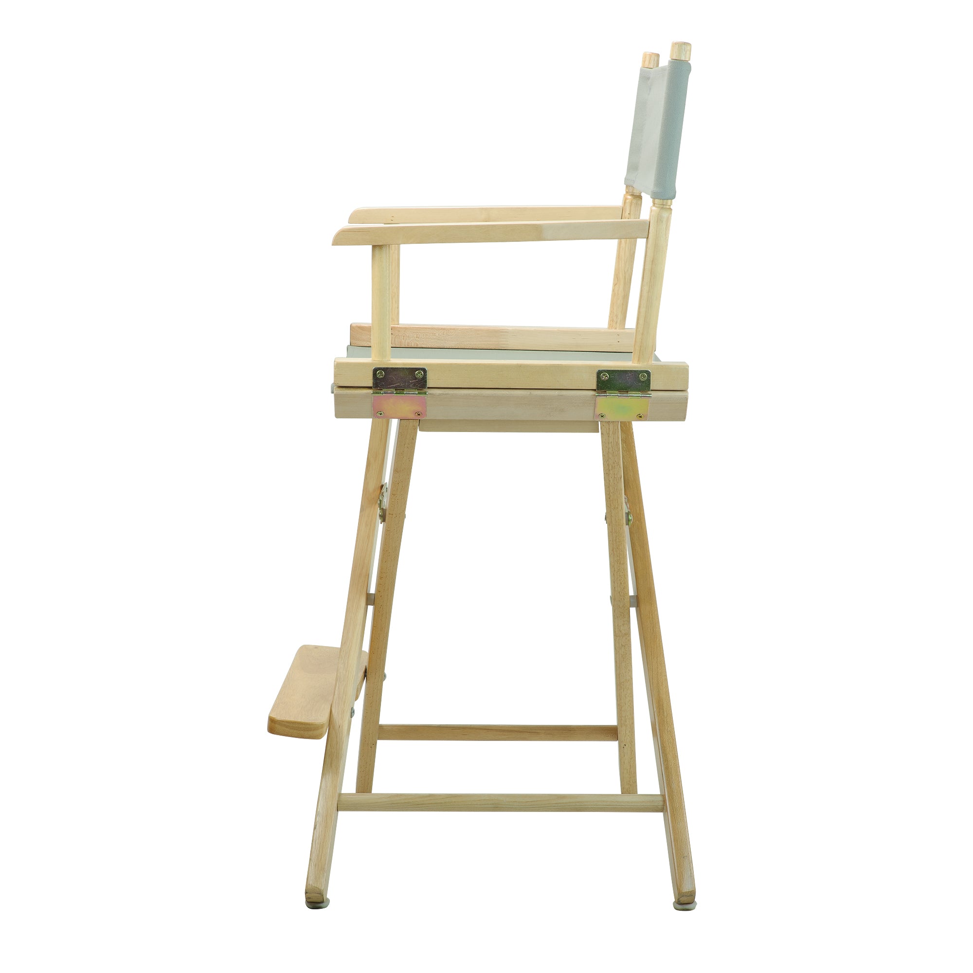 24' Director'S Chair Natural Frame-Gray Canvas
