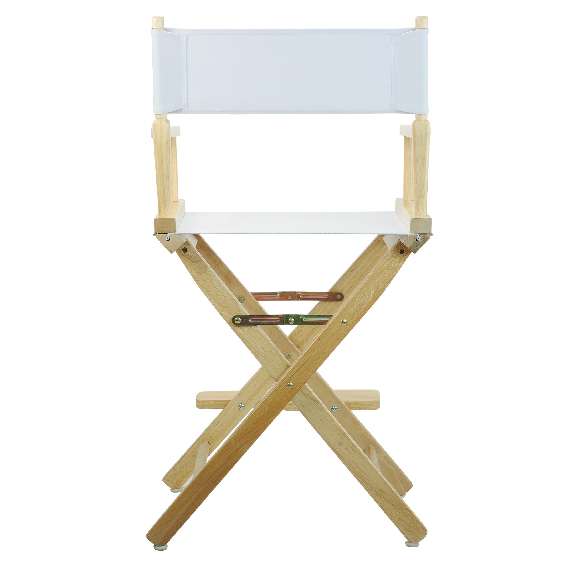 24' Director'S Chair Natural Frame-White Canvas