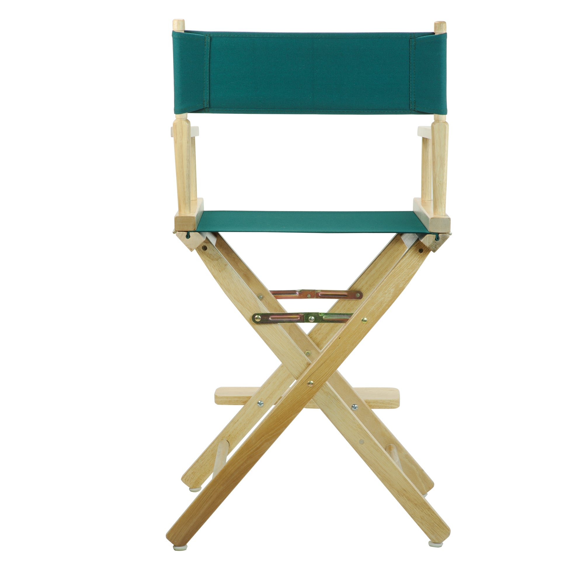 24' Director'S Chair Natural Frame-Hunter Green Canvas