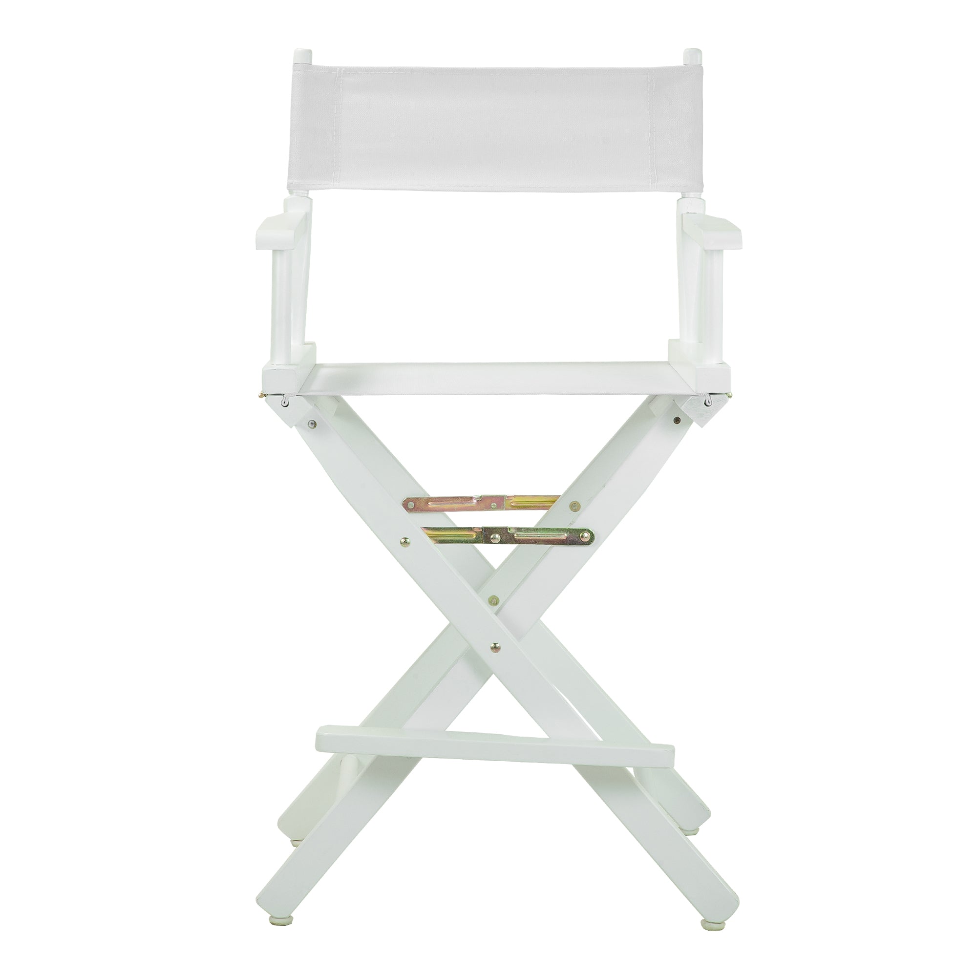 24' Director'S Chair White Frame-White Canvas