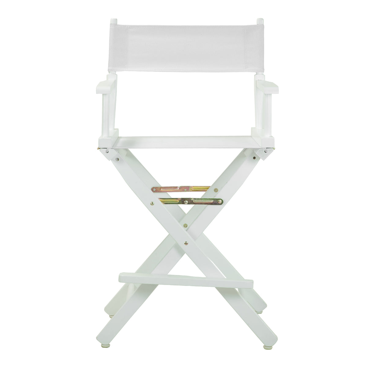 24' Director'S Chair White Frame-White Canvas