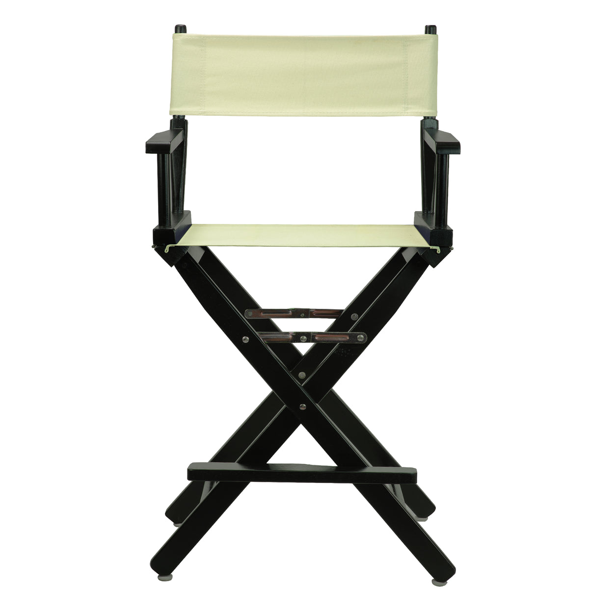 24' Director'S Chair Black Frame-Natural/Wheat Canvas