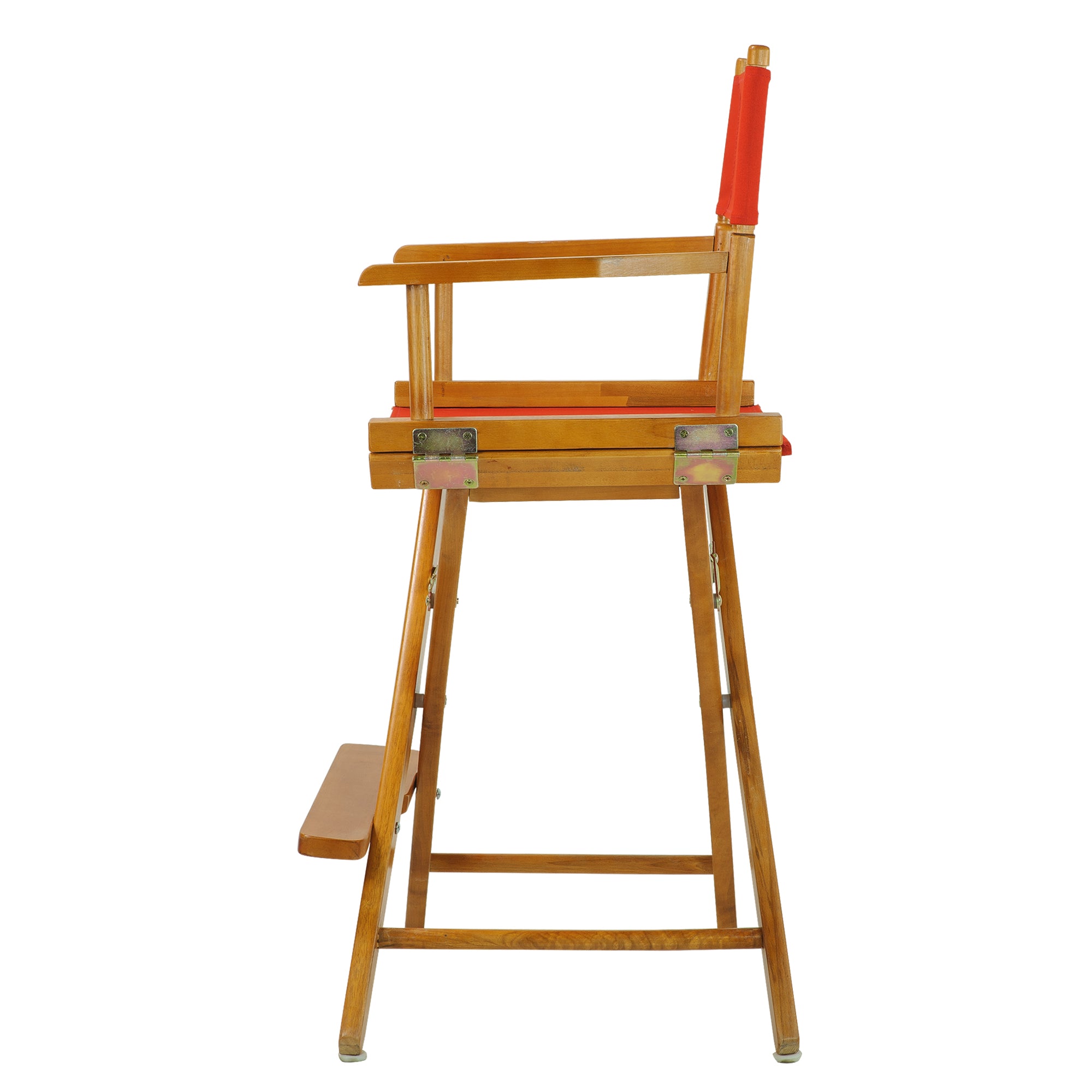 24' Director'S Chair Honey Oak Frame-Red Canvas