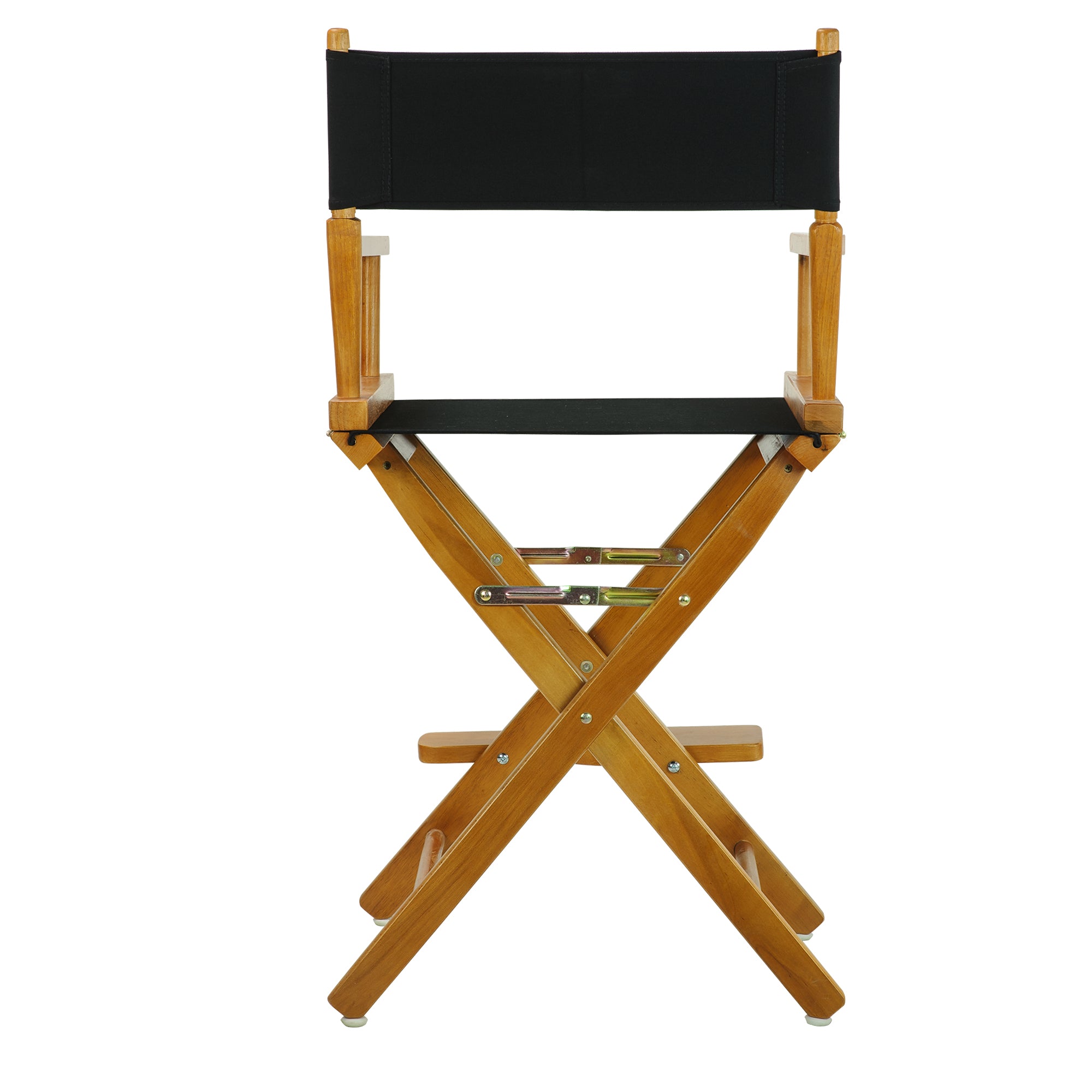 24' Director'S Chair Honey Oak Frame-Black Canvas