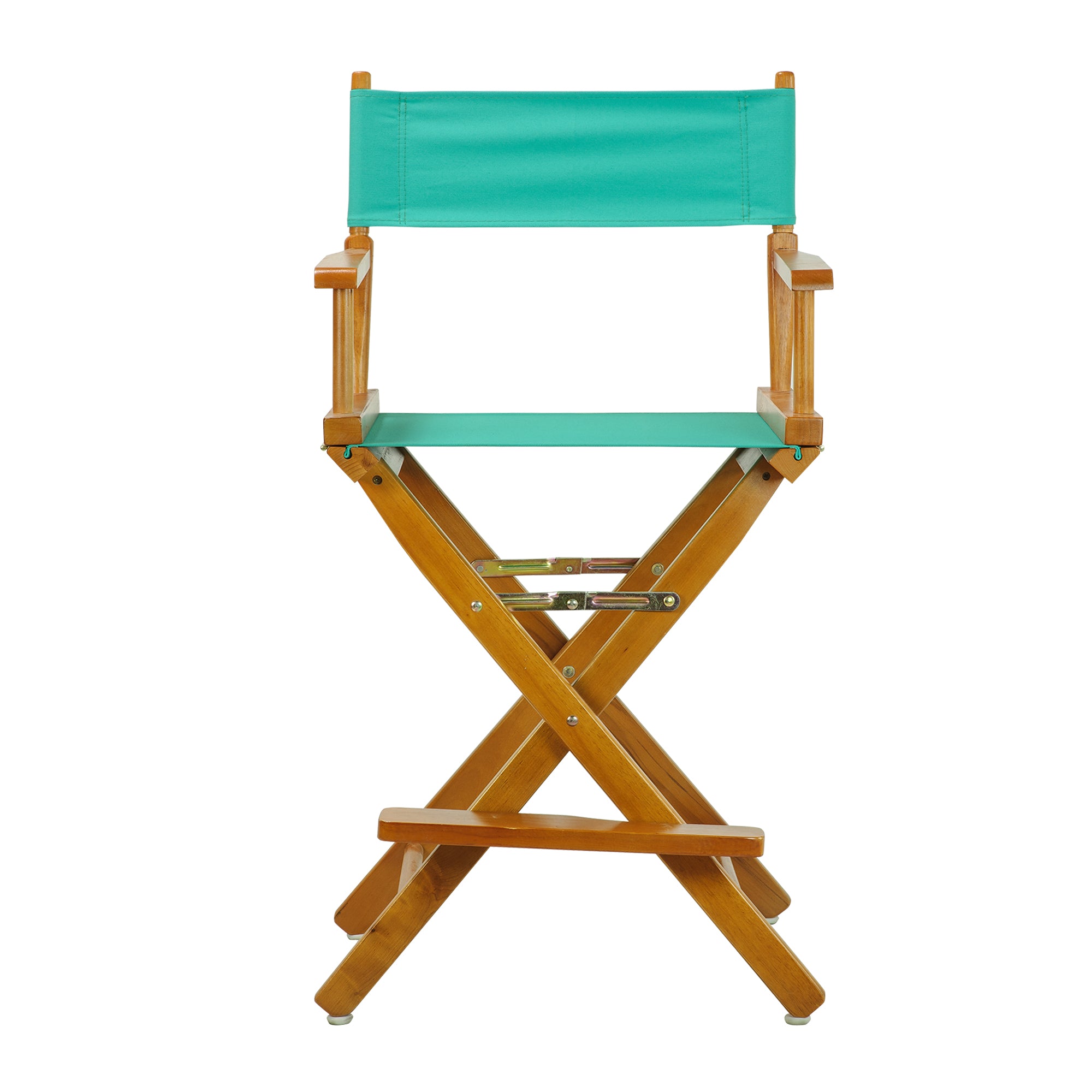 24' Director'S Chair Honey Oak Frame-Teal Canvas