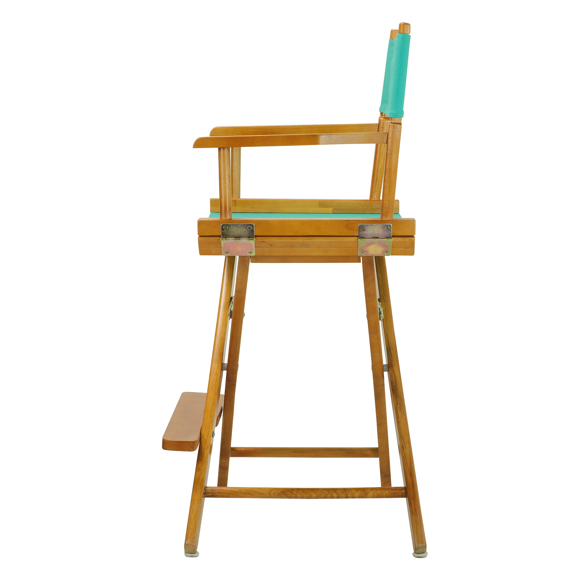 24' Director'S Chair Honey Oak Frame-Teal Canvas