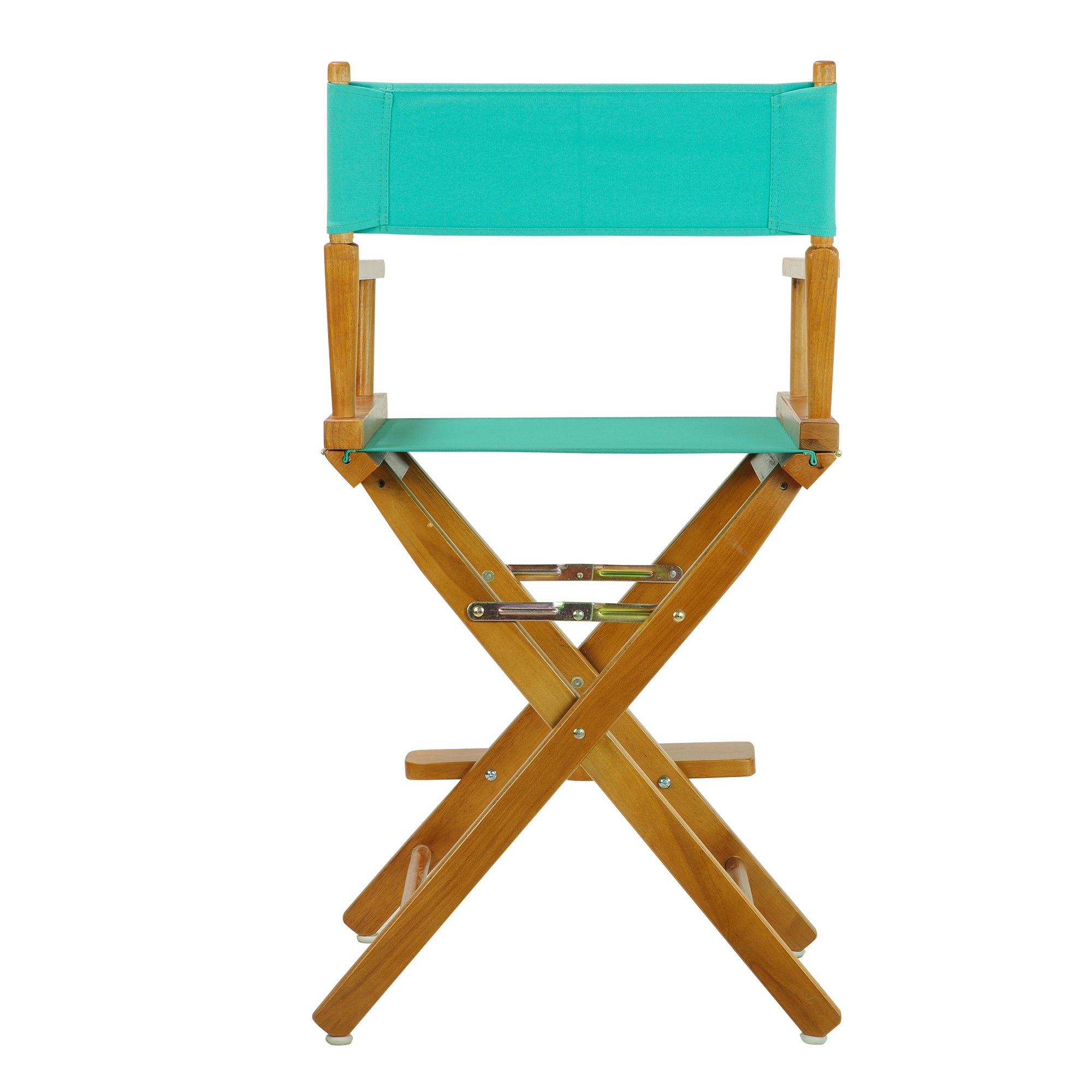 24' Director'S Chair Honey Oak Frame-Teal Canvas
