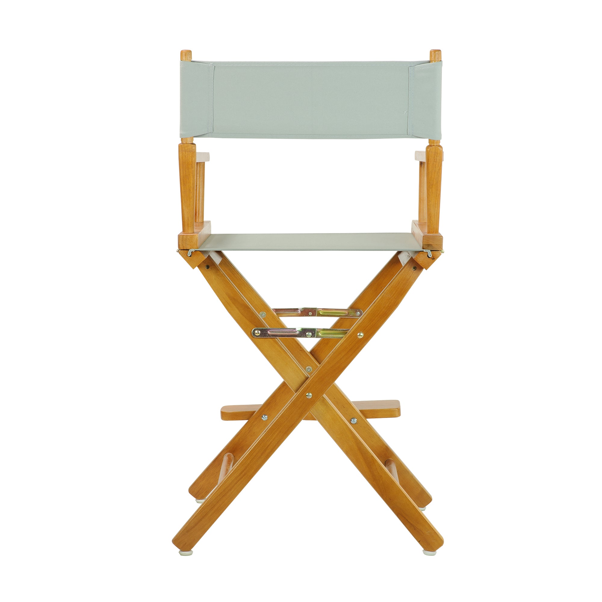 24' Director'S Chair Honey Oak Frame-Gray Canvas