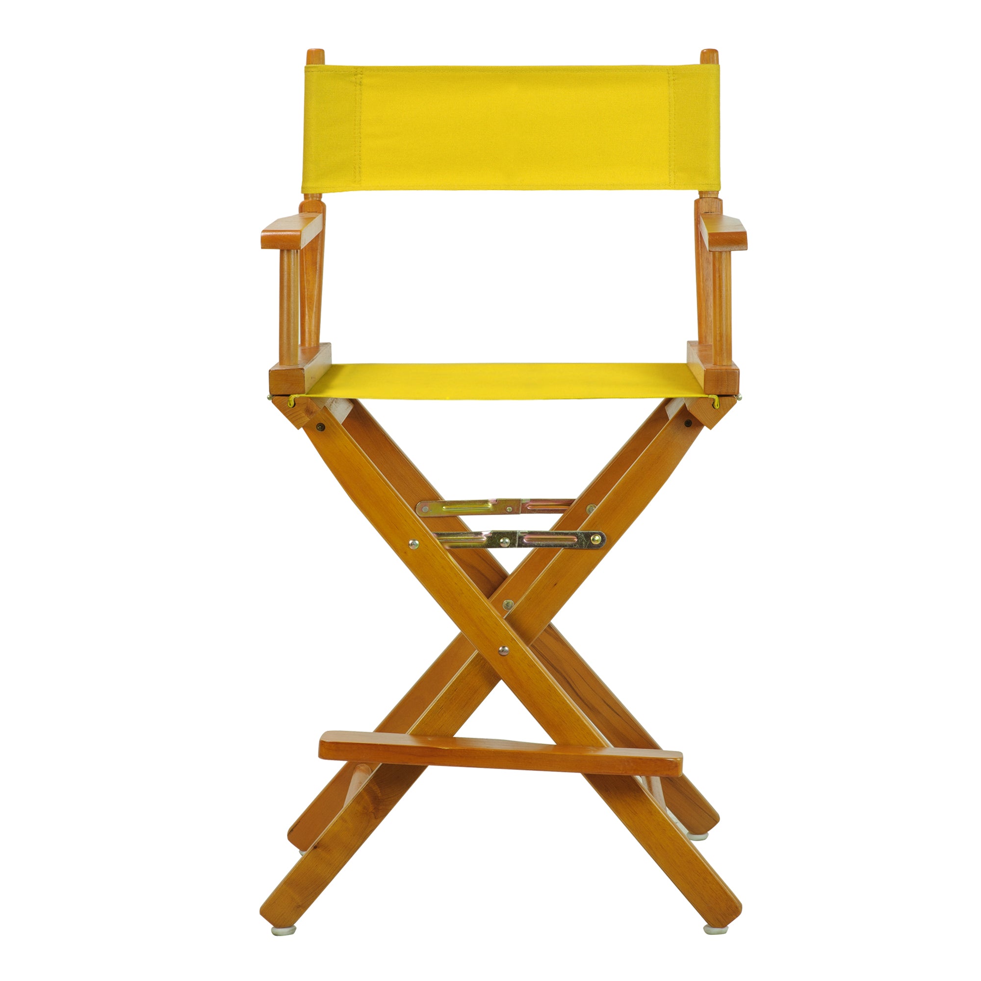 24' Director'S Chair Honey Oak Frame-Gold Canvas