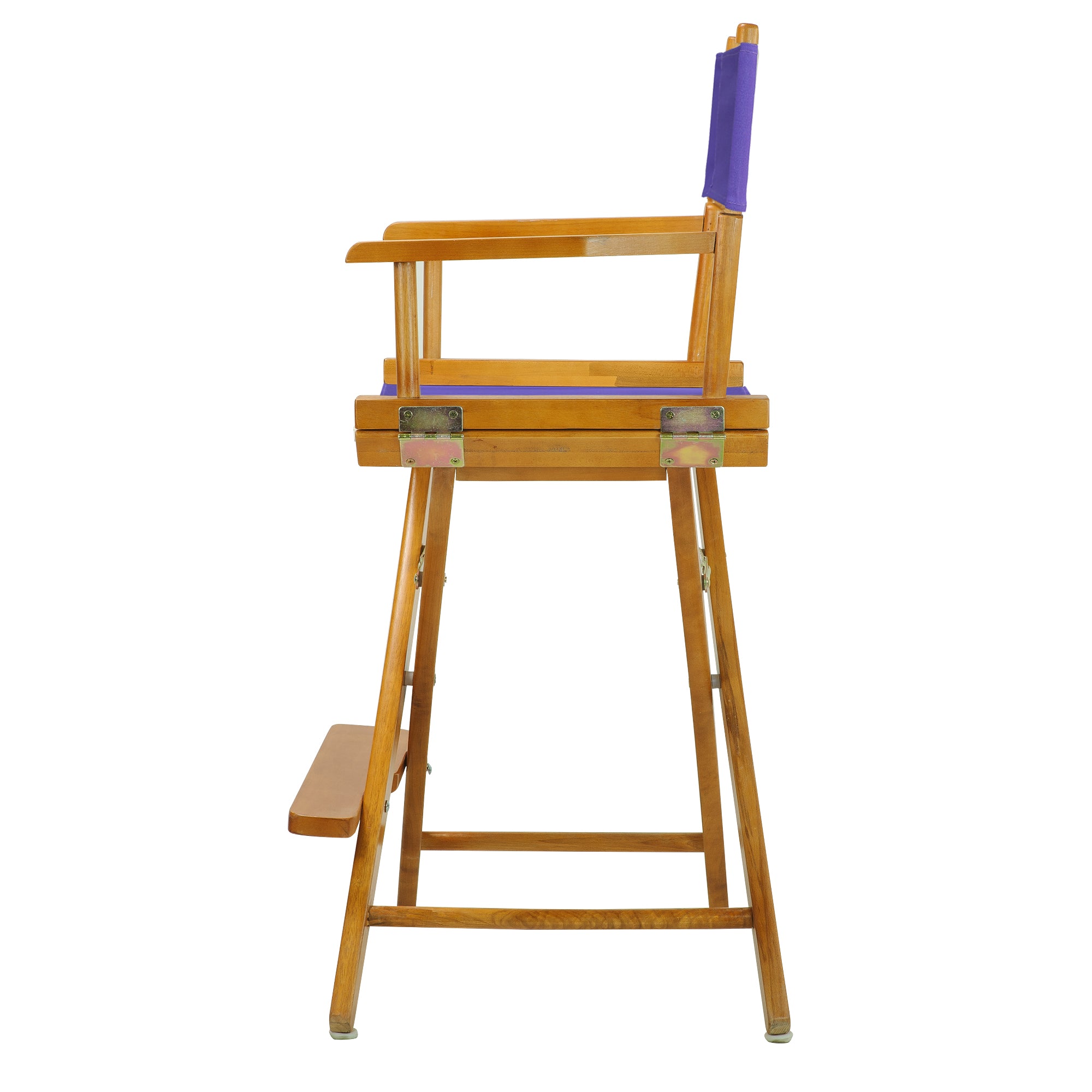 24' Director'S Chair Honey Oak Frame-Purple Canvas