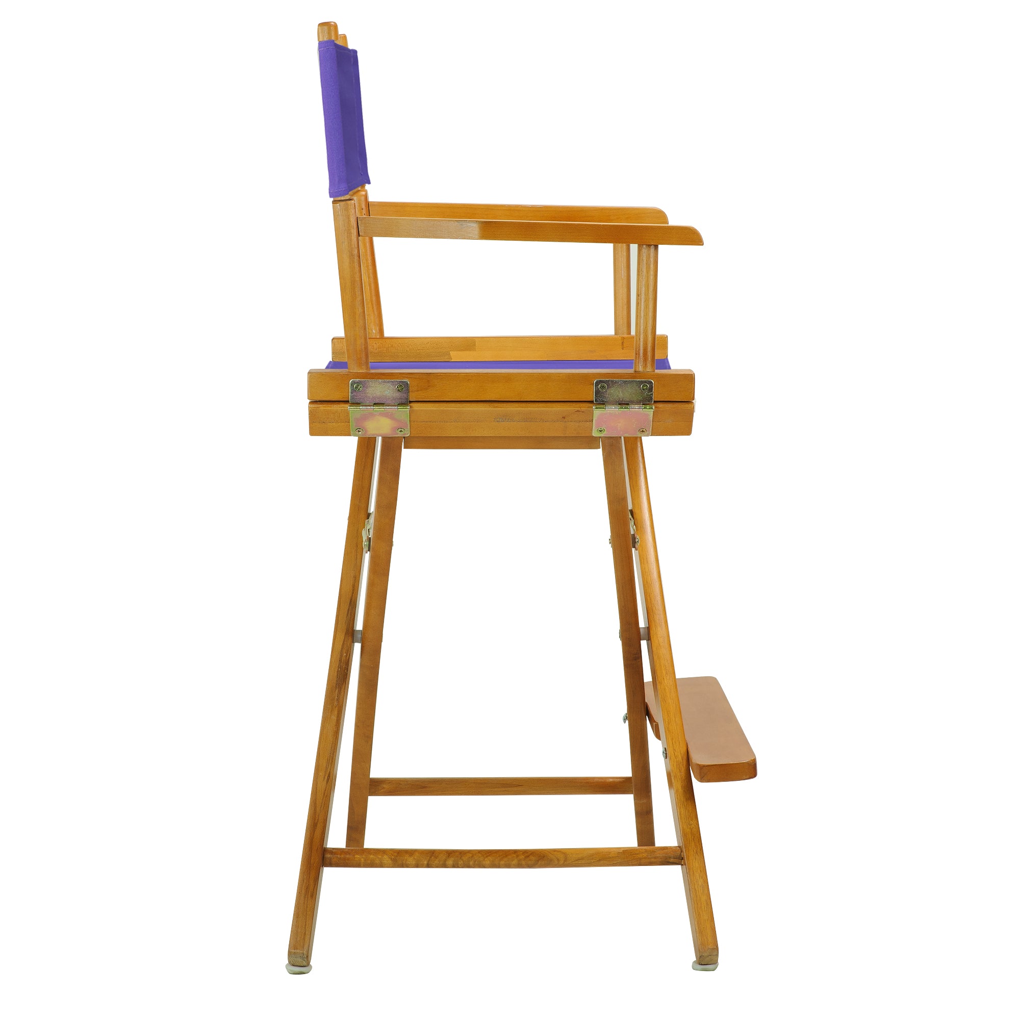 24' Director'S Chair Honey Oak Frame-Purple Canvas