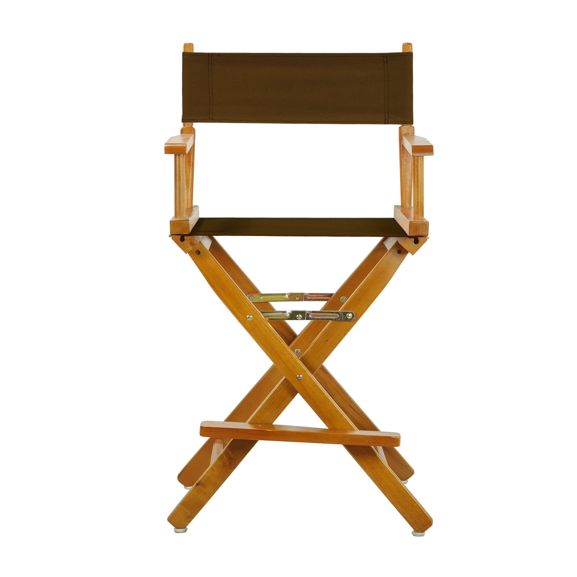 24' Director'S Chair Honey Oak Frame-Brown Canvas