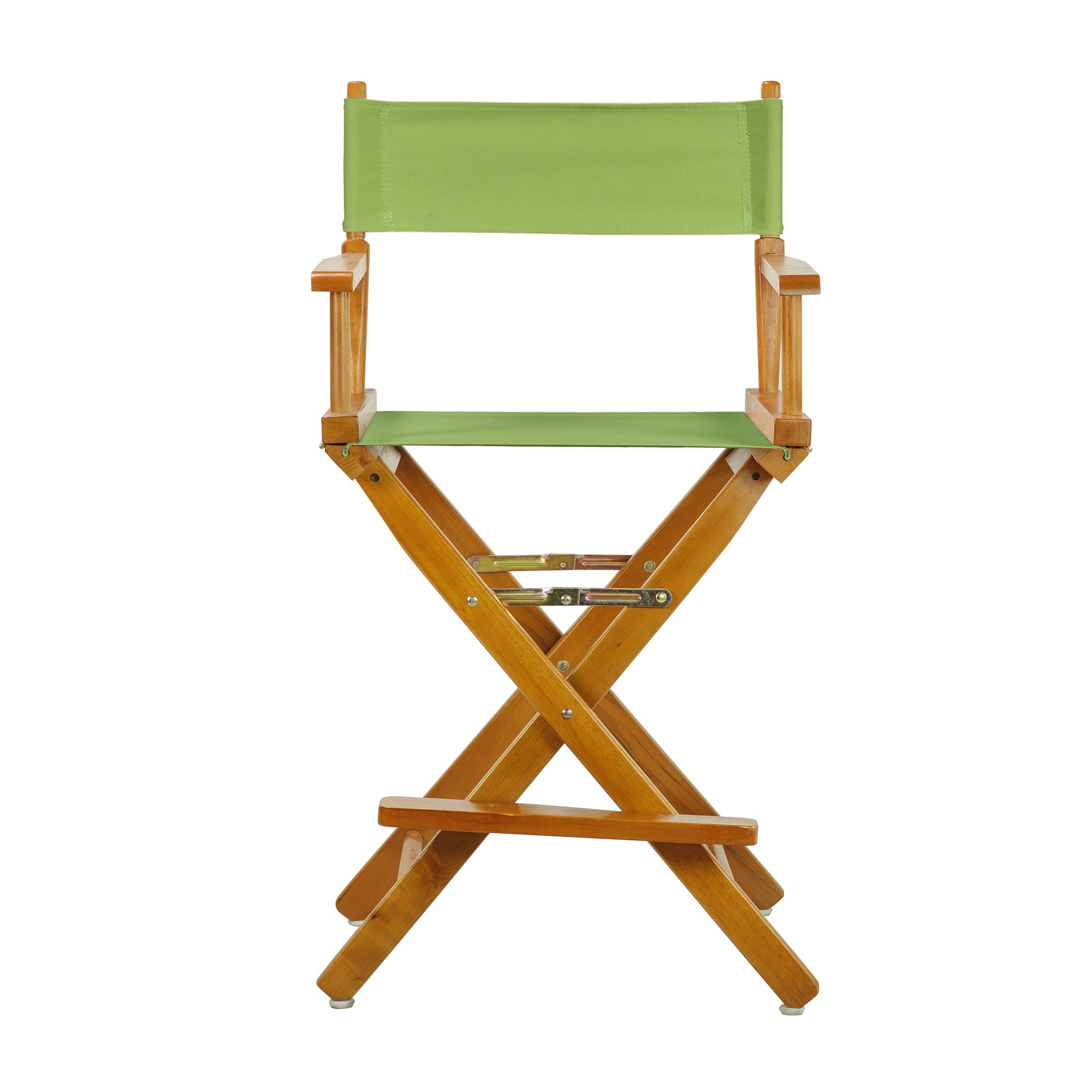 24' Director'S Chair Honey Oak Frame-Lime Green Canvas