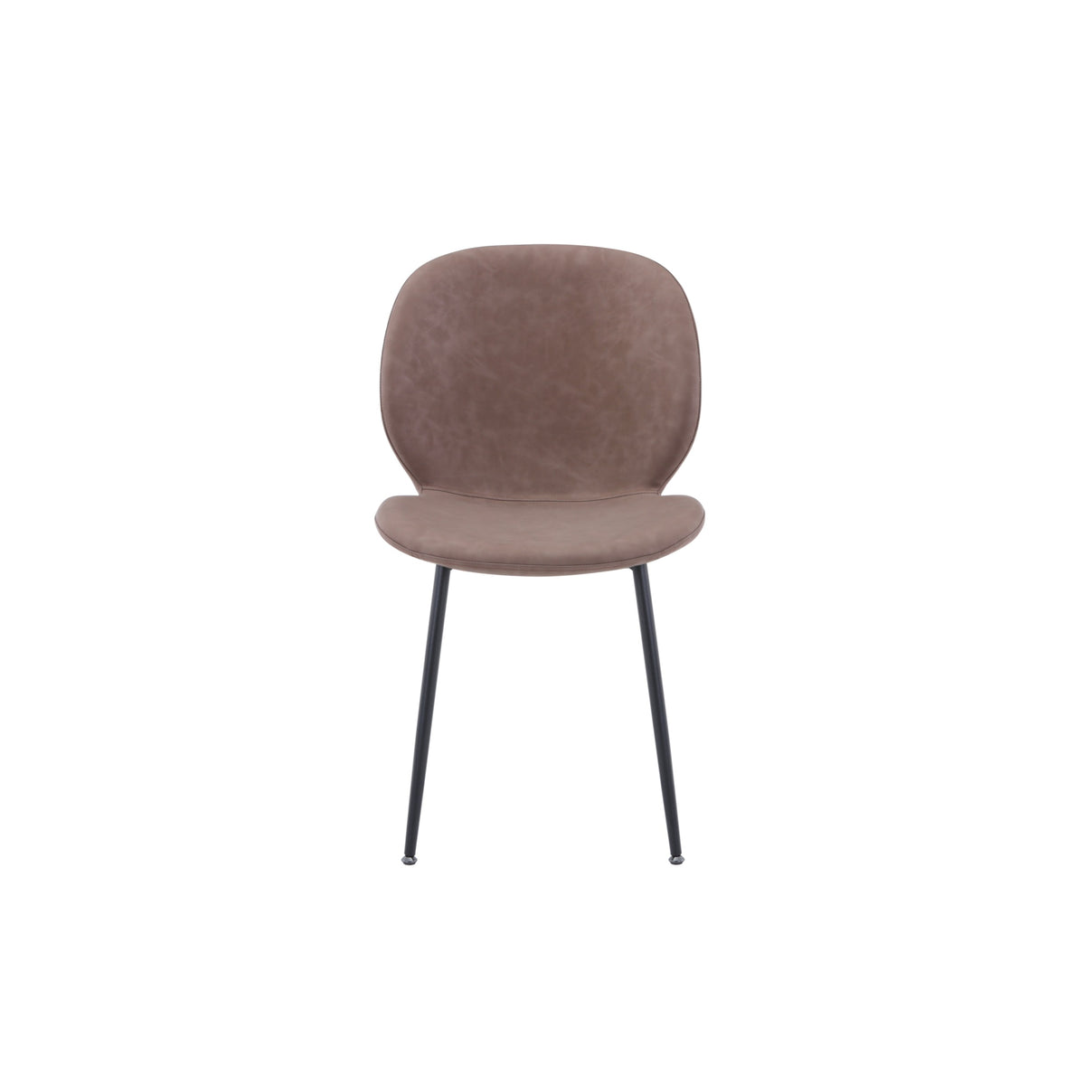 Wright Contemporary Upholstered Faux Leather Dining Chair (Set Of 4)