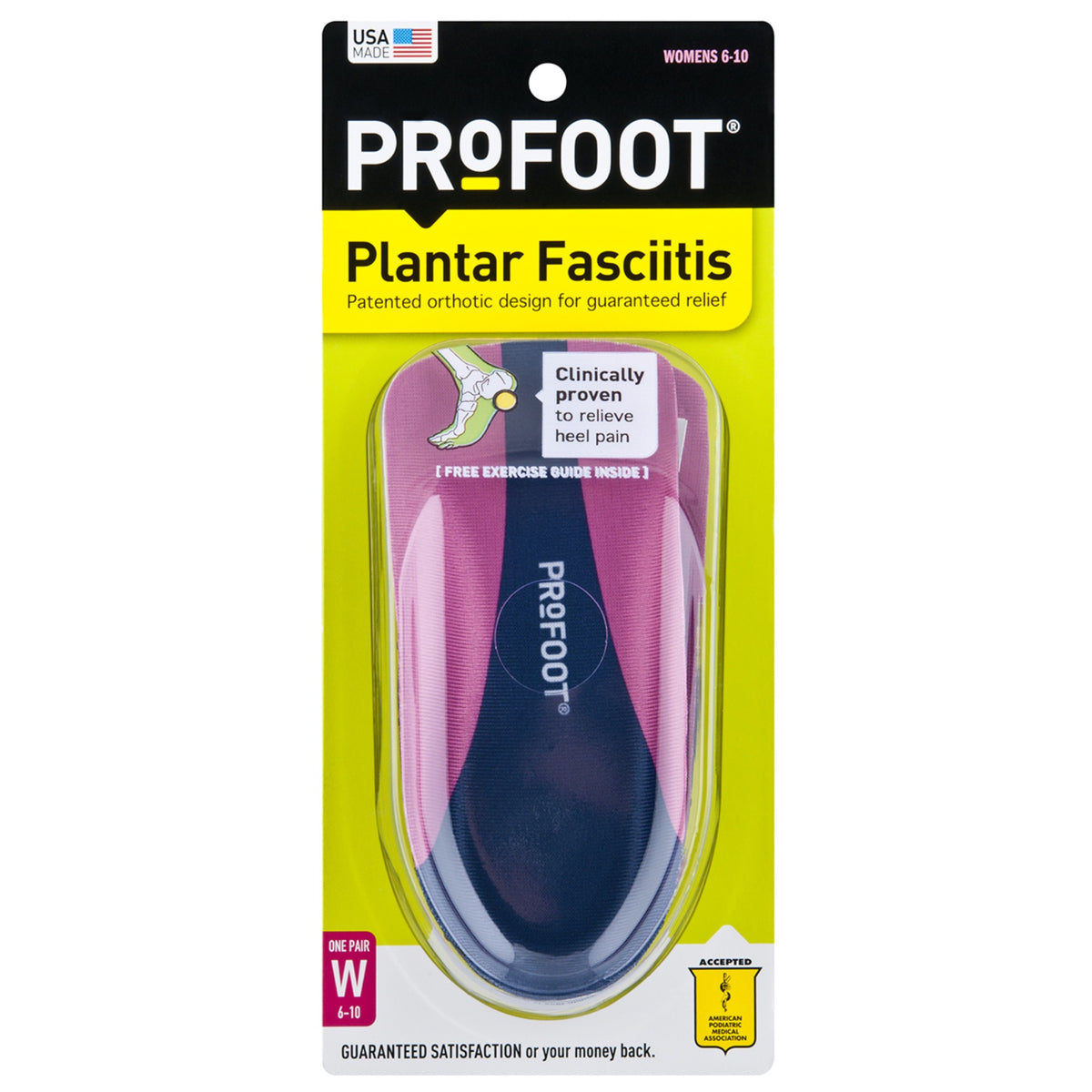 Plantar Fasciitis Orthotic Womens