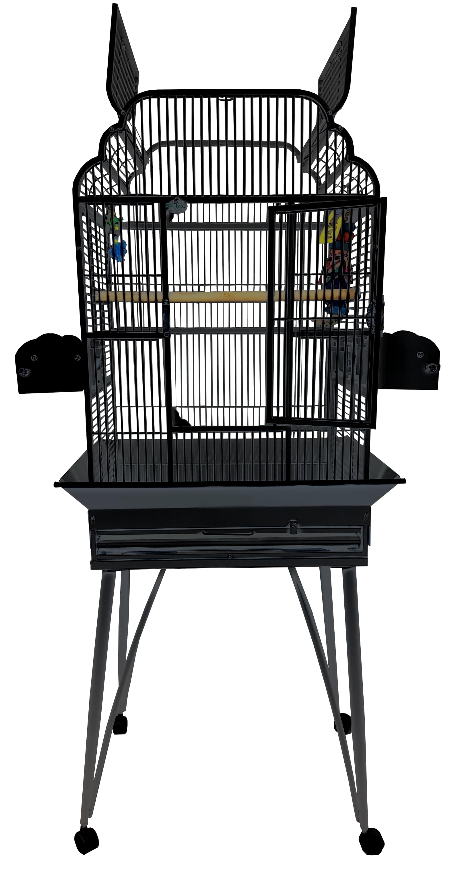 22'X17' Victorian Open Top B-2217 Black