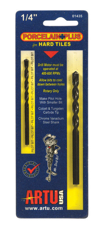 Porc+ Tile&Plt Bit 1/4 (Pack Of 1)