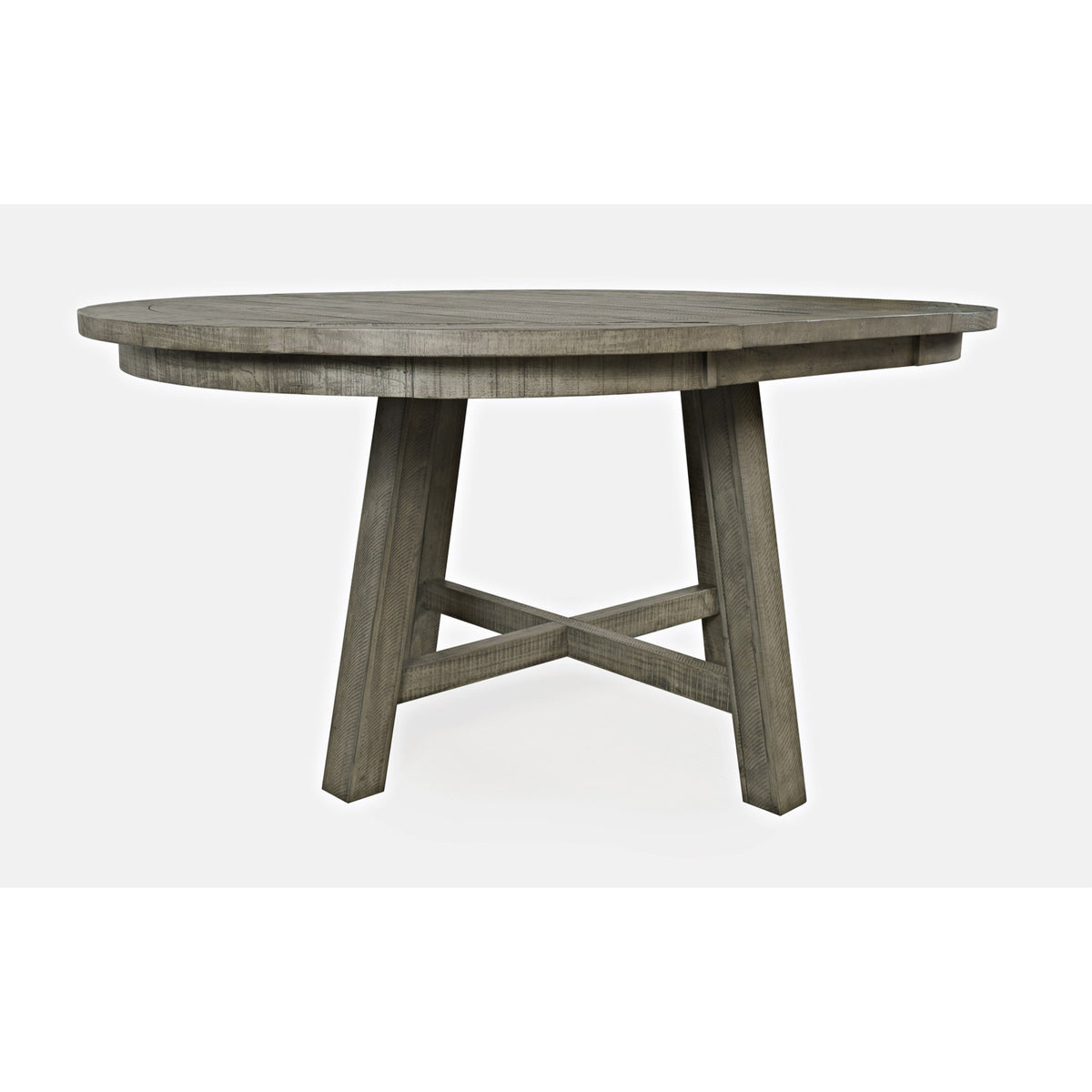 Telluride Contemporary Rustic Farmhouse Solid Wood Round To Oval Counter Height Dining Table
