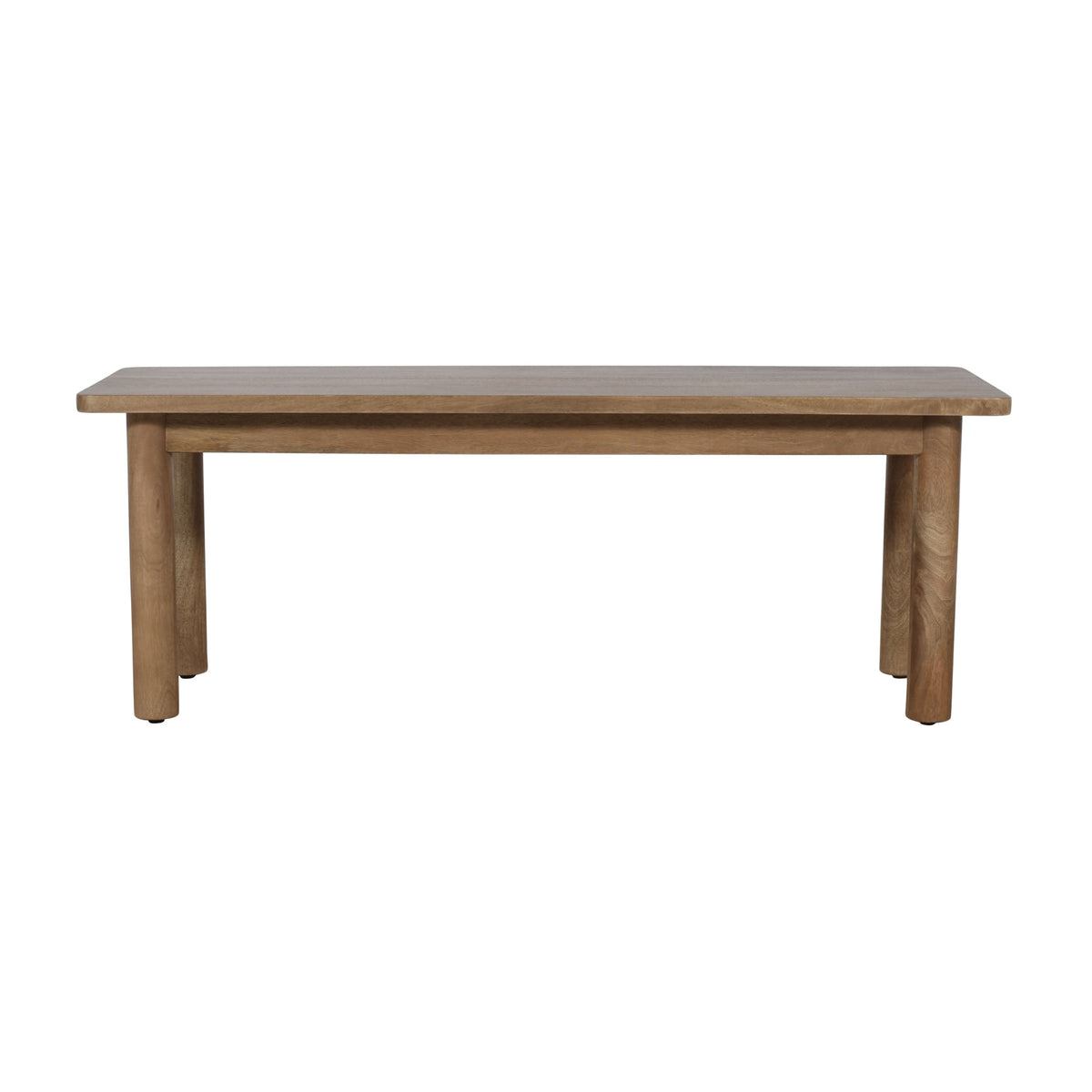 Bodhi 50' Rustic Solid Wood Dining Bench
