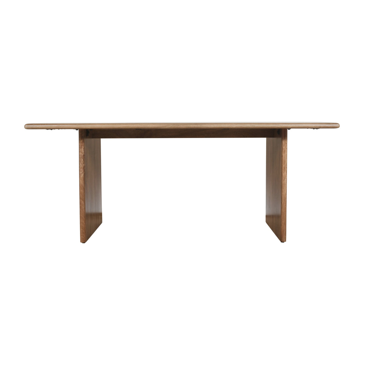 Burke 76' Rustic Modern Solid Wood Dining Table