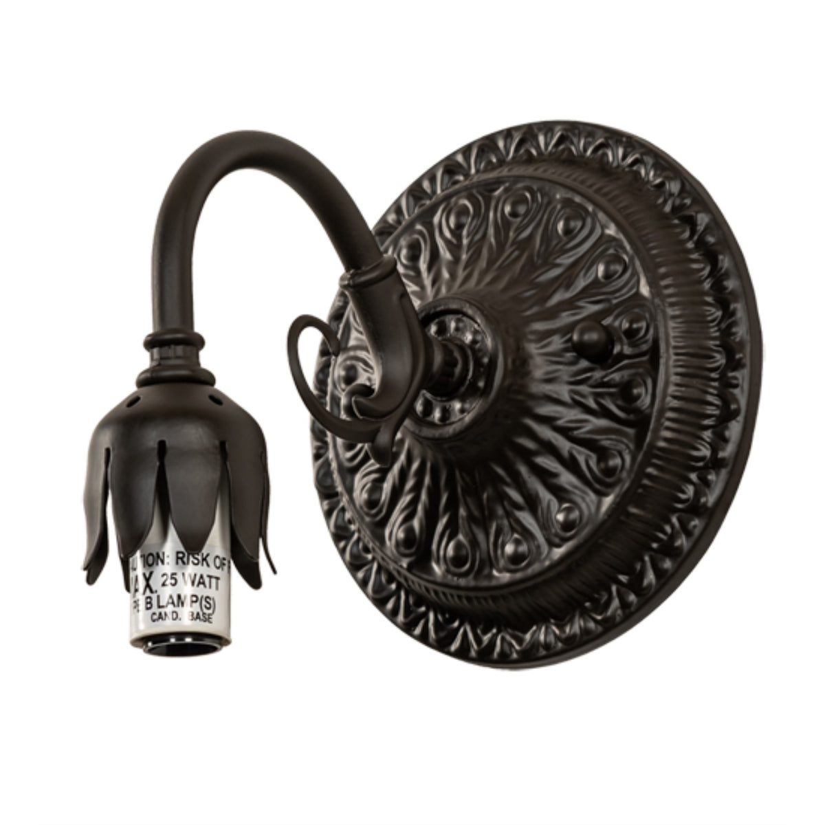 5' Wide Wall Sconce Hardware