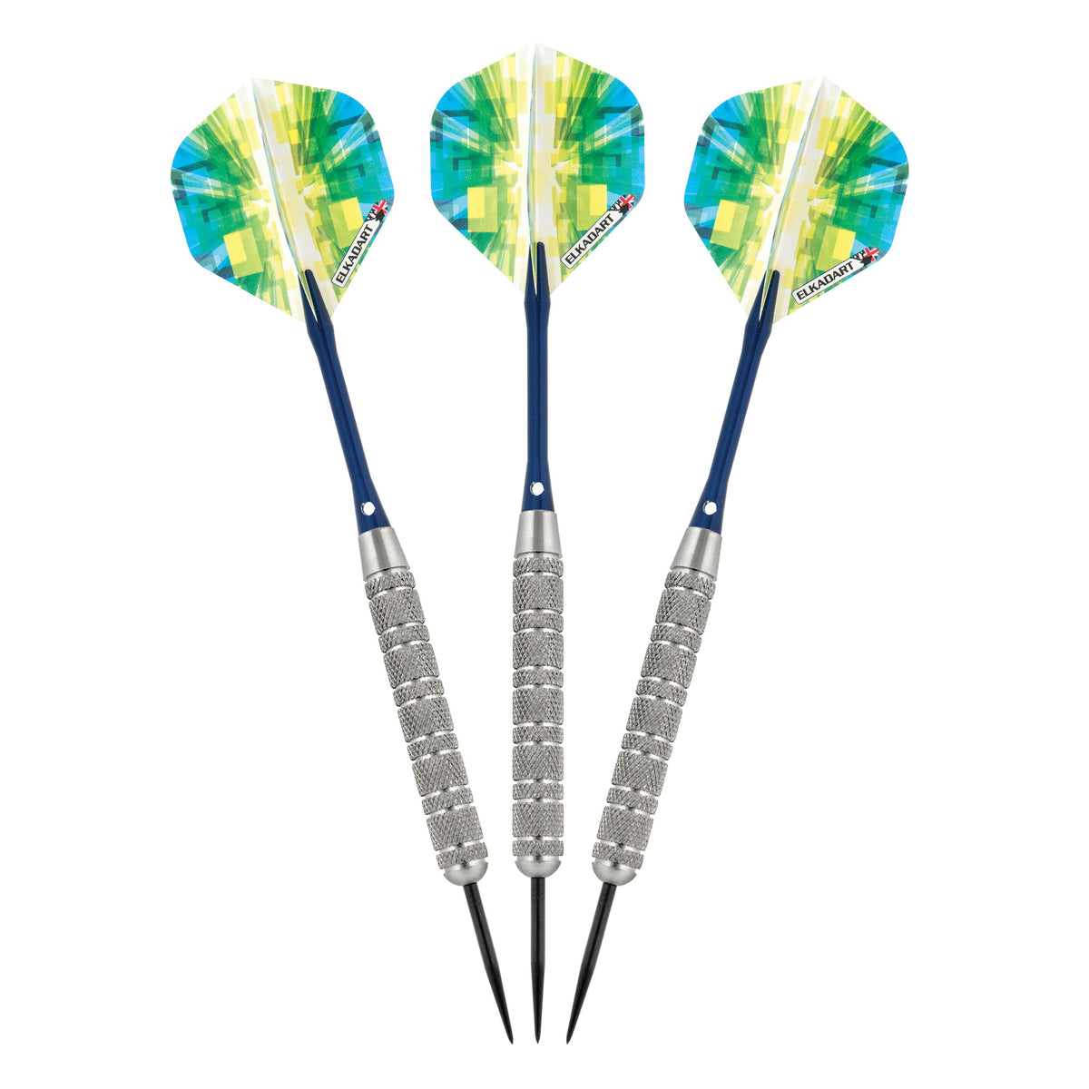 Elkadart Prism Ringed Silver Steel Tip Darts 20 Grams