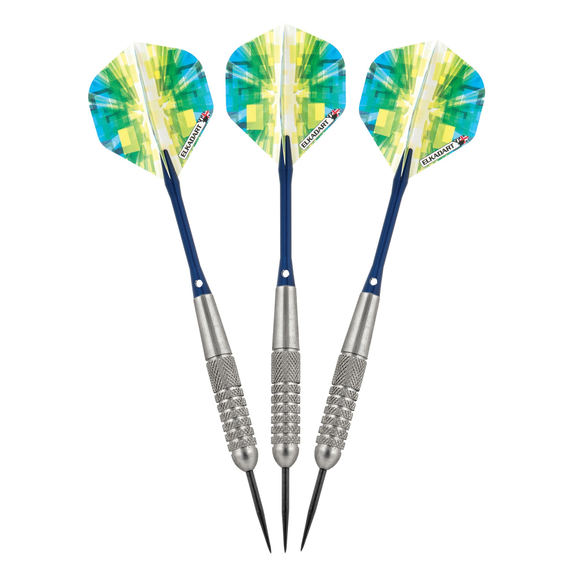 Elkadart Prism Ringed Silver Steel Tip Darts 22 Grams