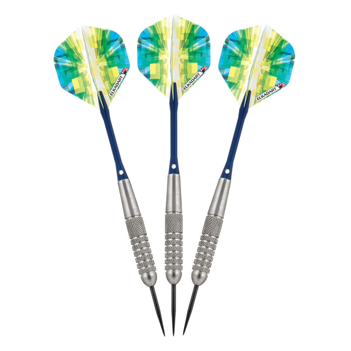 Elkadart Prism Ringed Silver Steel Tip Darts 22 Grams