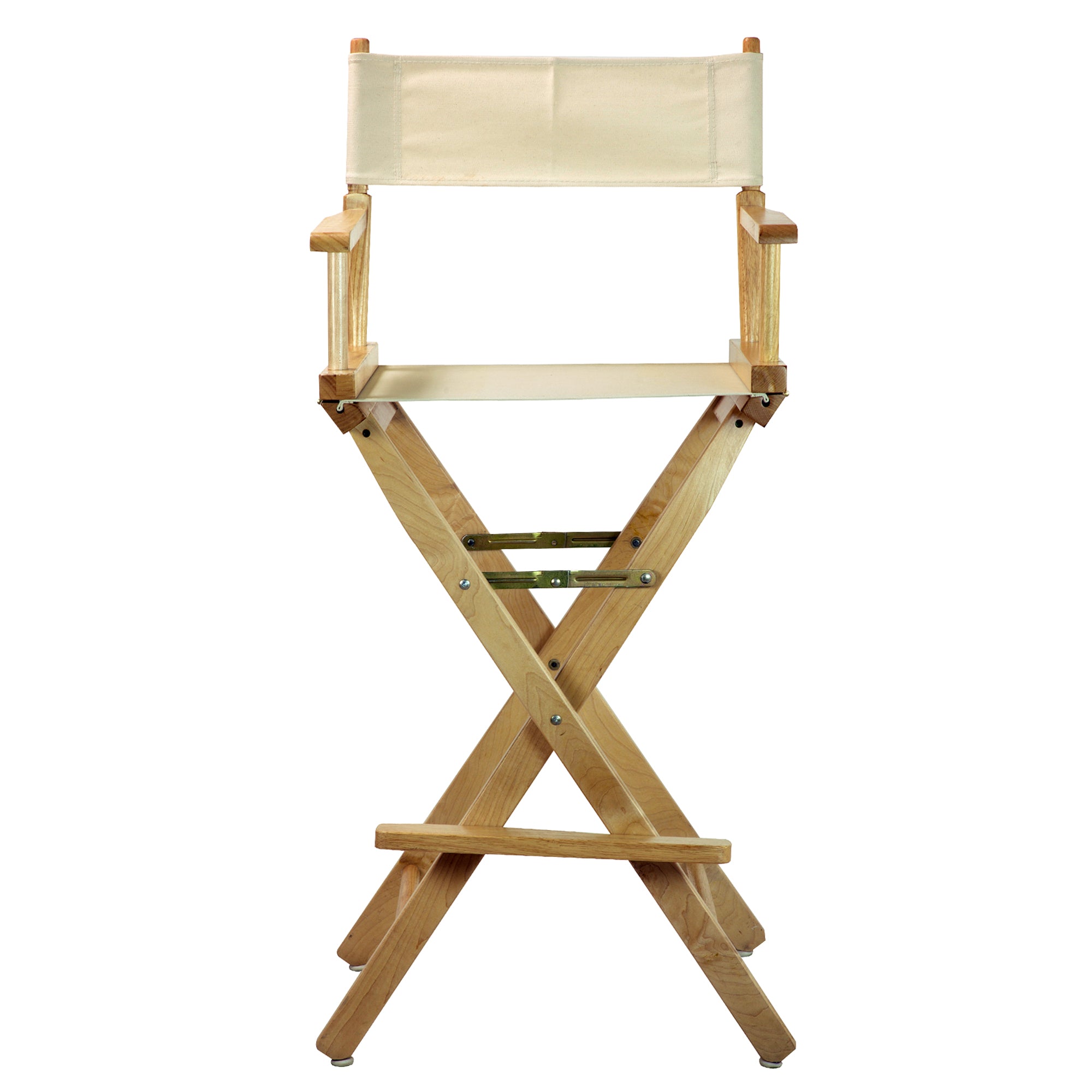 30' Director'S Chair Natural Frame-Natural/Wheat Canvas