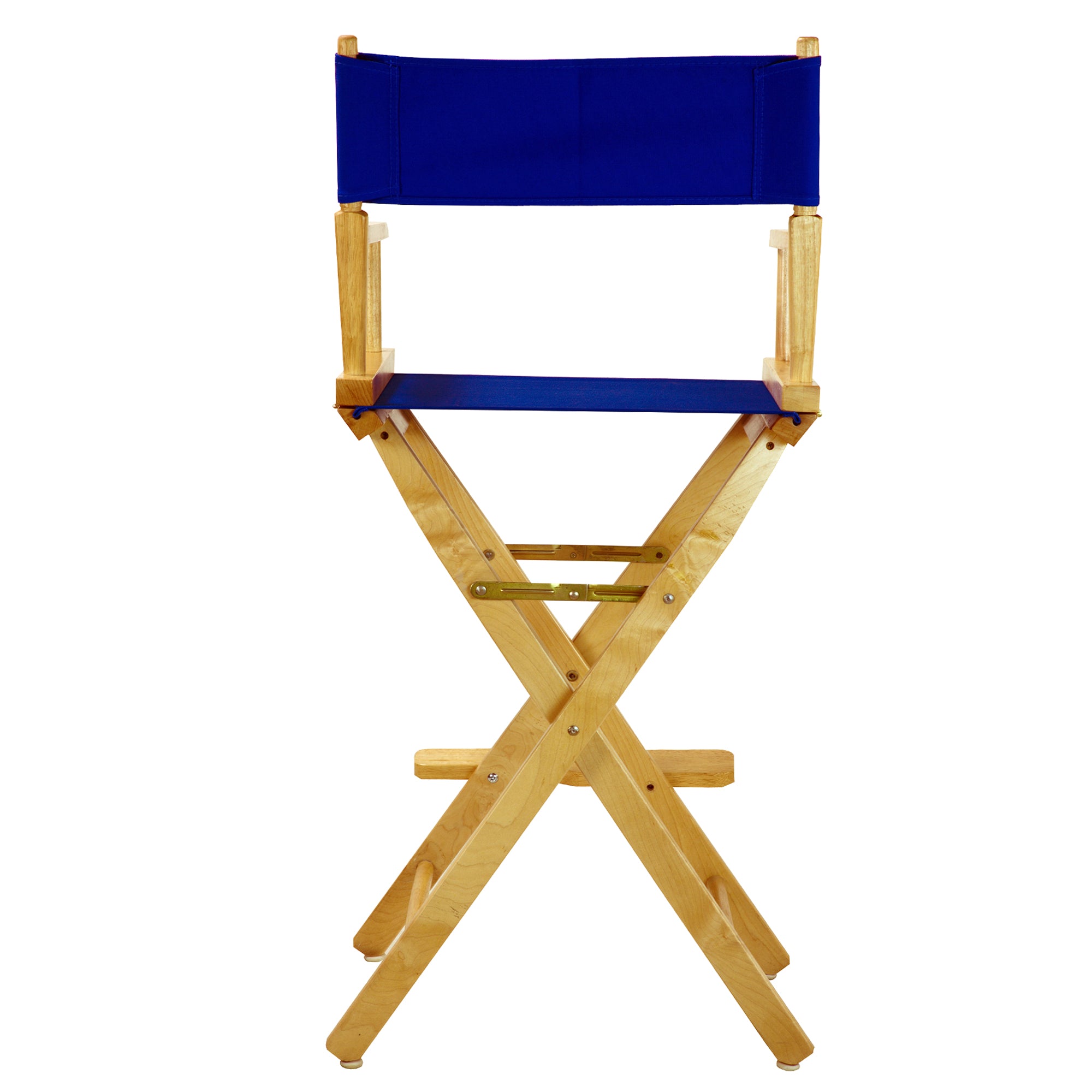 30' Director'S Chair Natural Frame-Royal Blue Canvas