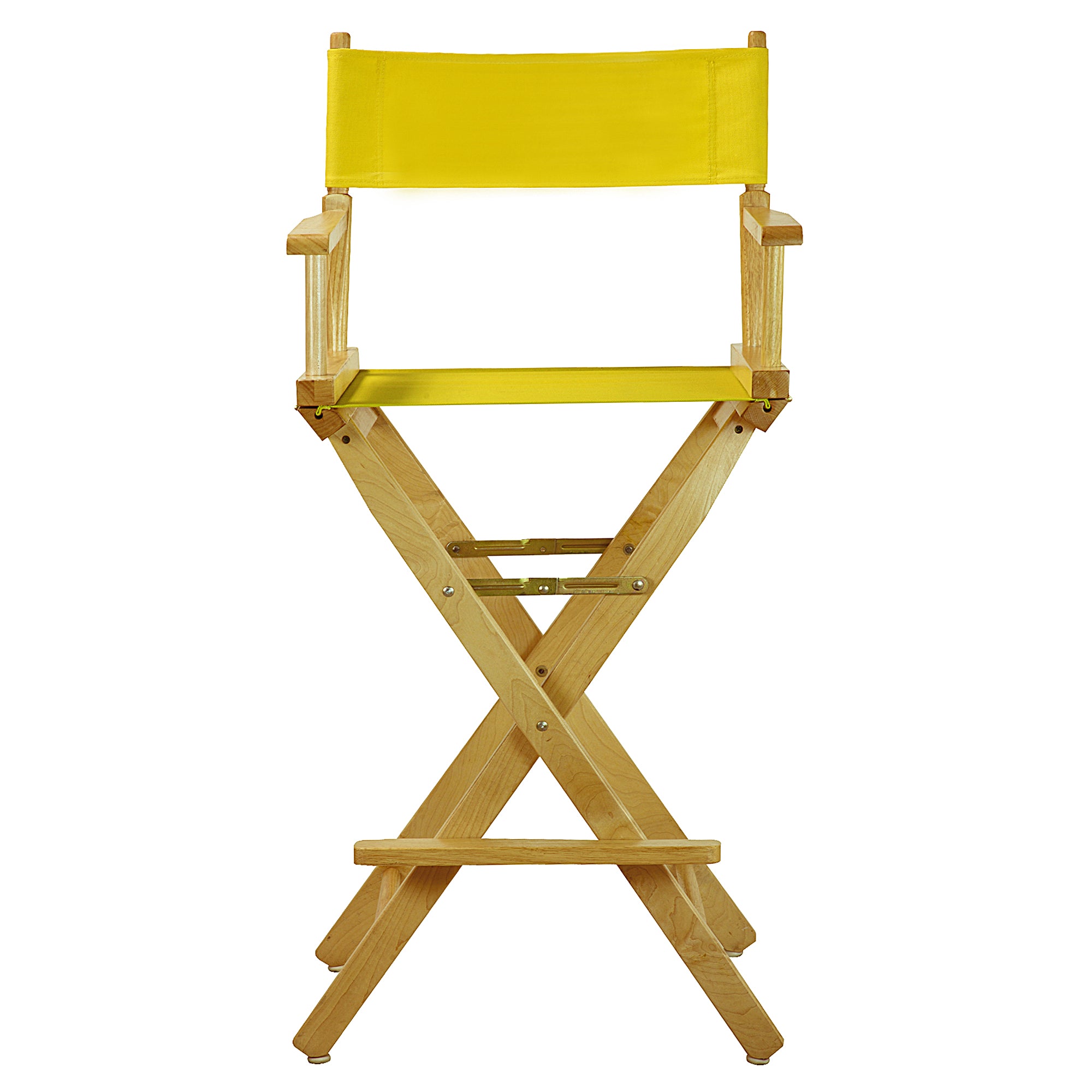 30' Director'S Chair Natural Frame-Yellow Canvas