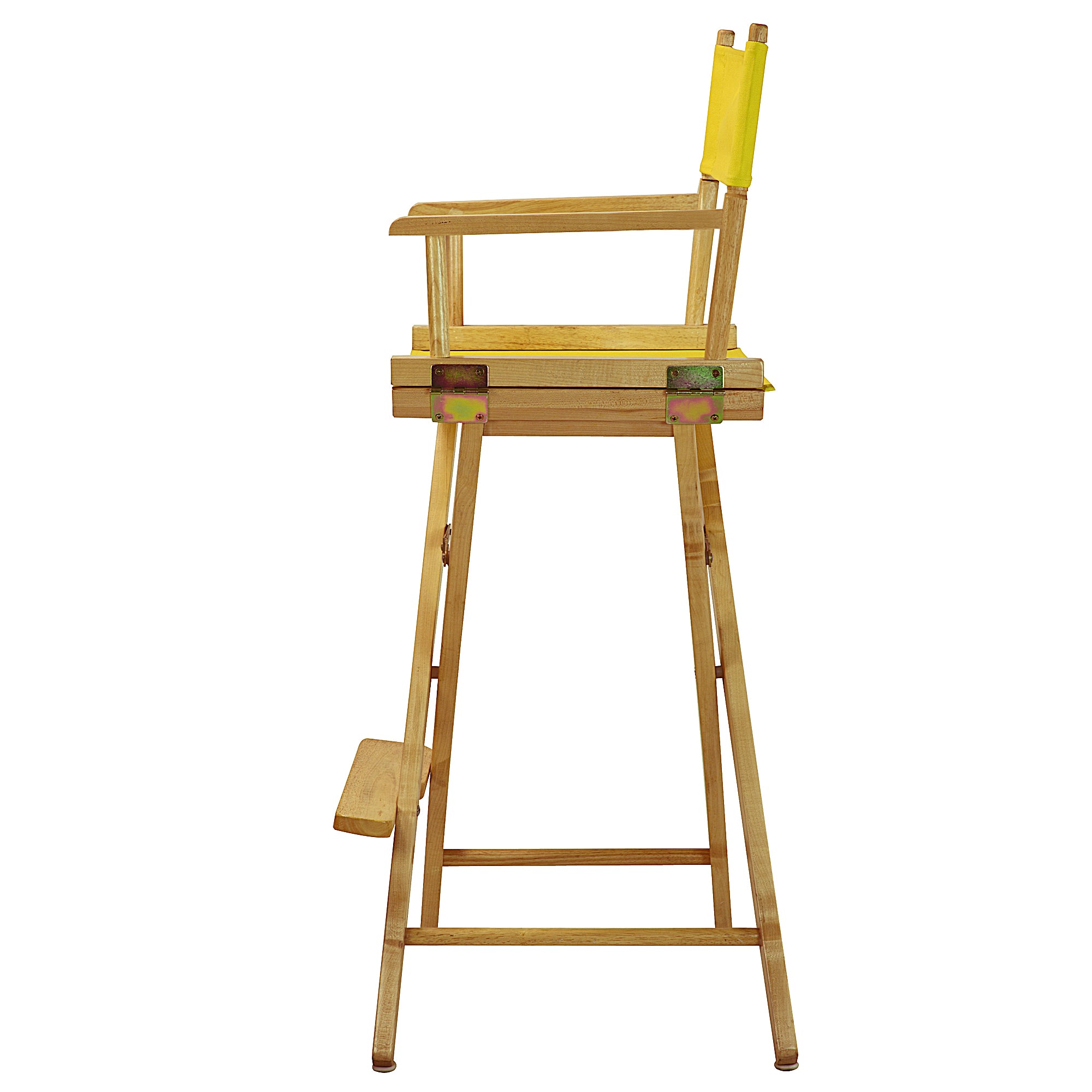 30' Director'S Chair Natural Frame-Yellow Canvas