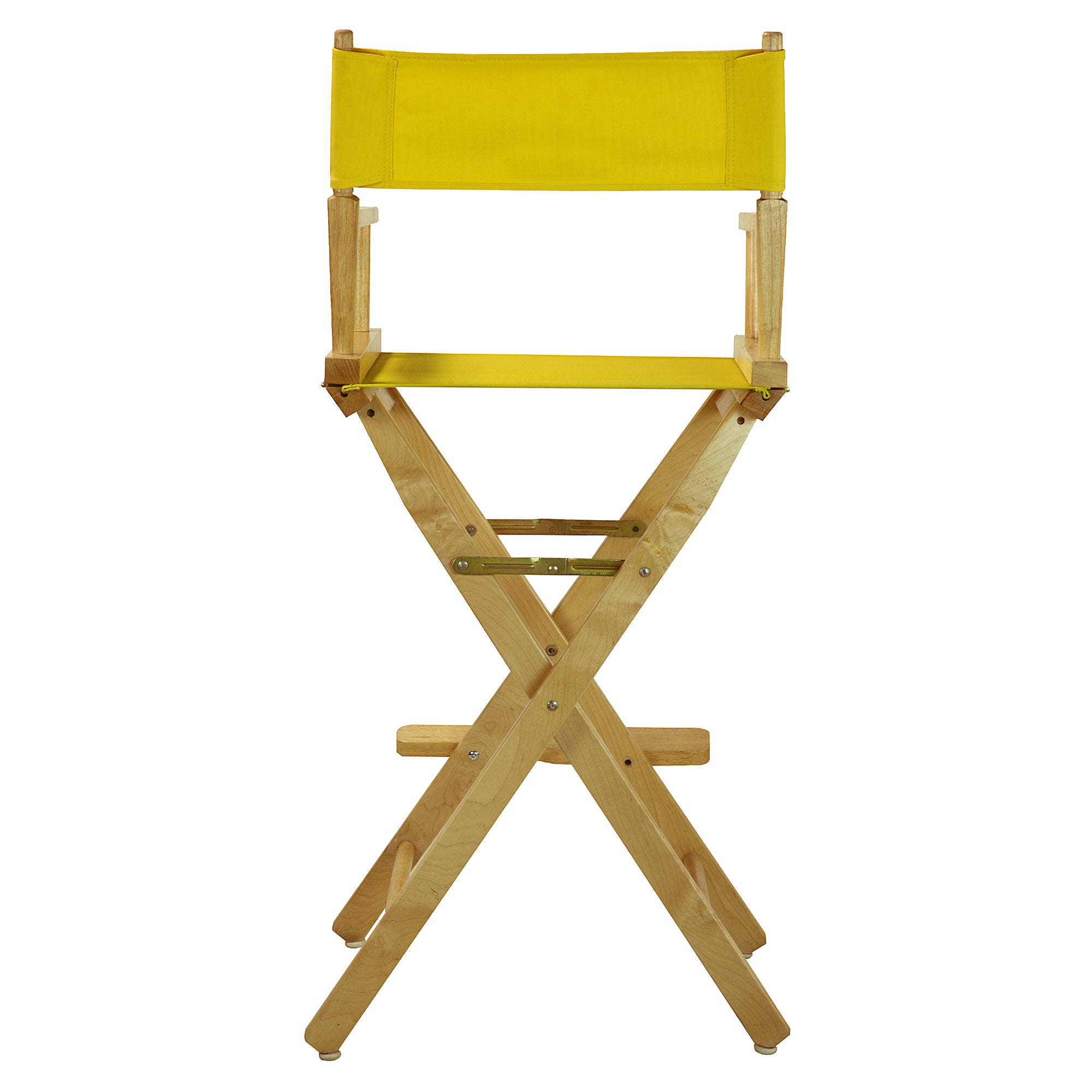 30' Director'S Chair Natural Frame-Yellow Canvas