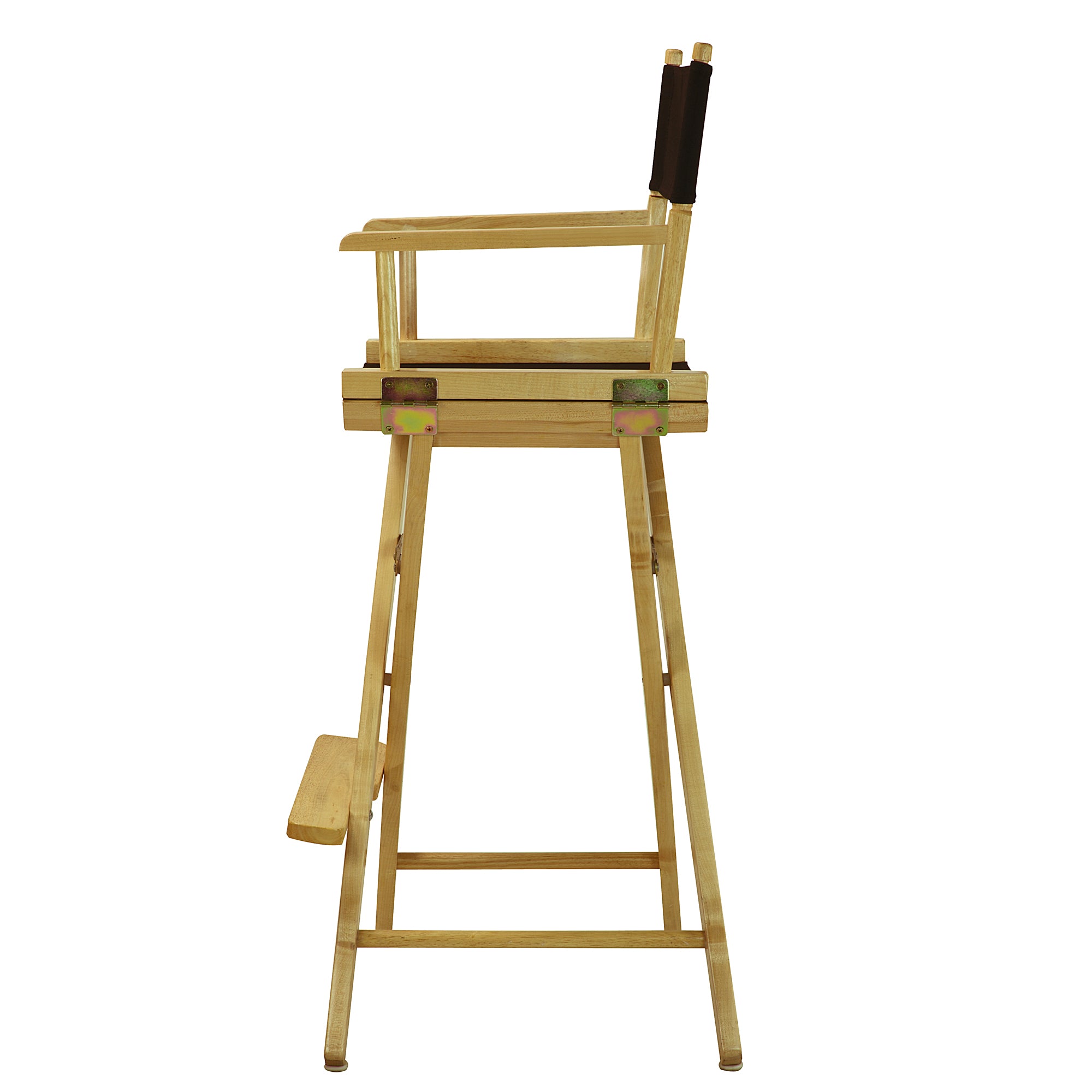 30' Director'S Chair Natural Frame-Black Canvas
