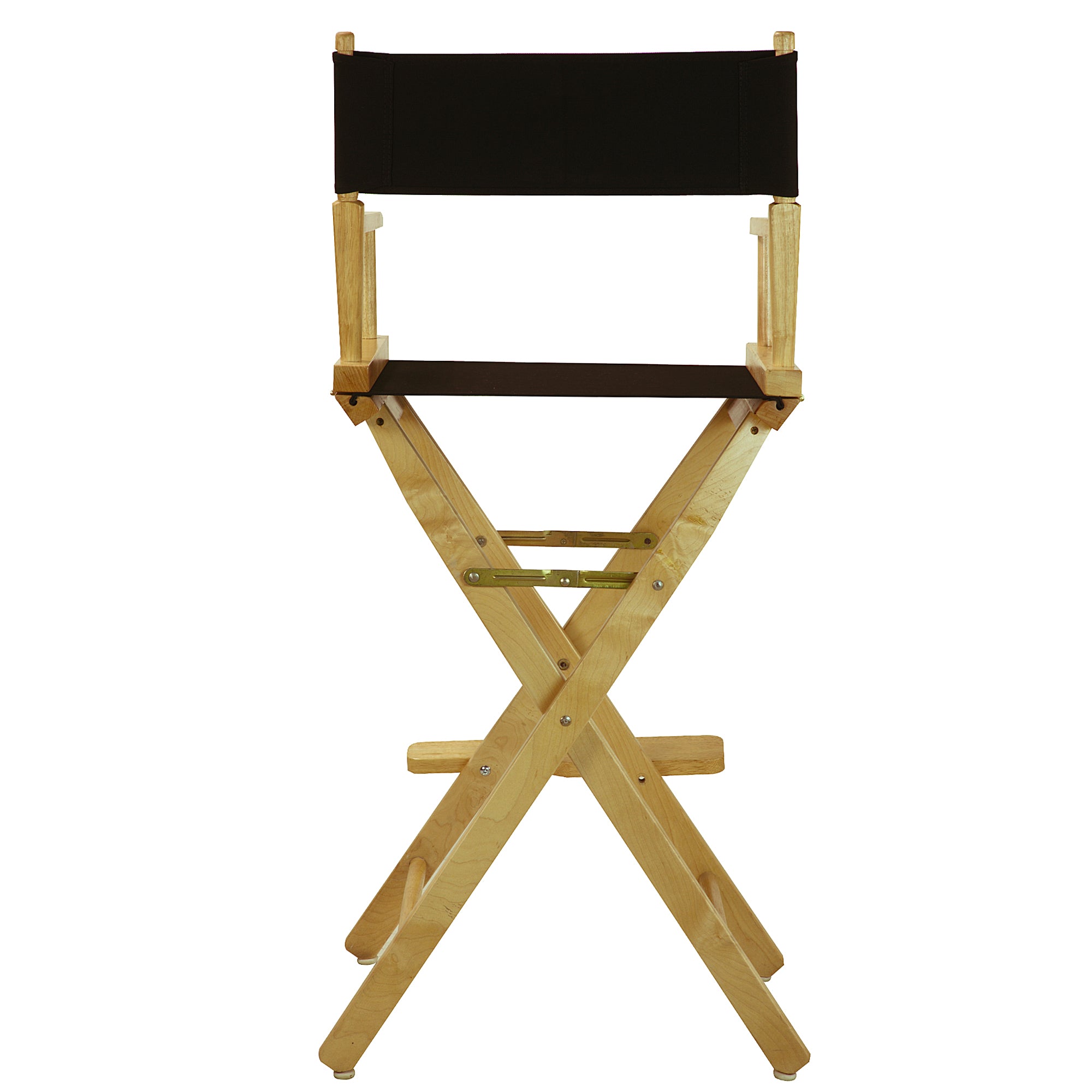 30' Director'S Chair Natural Frame-Black Canvas