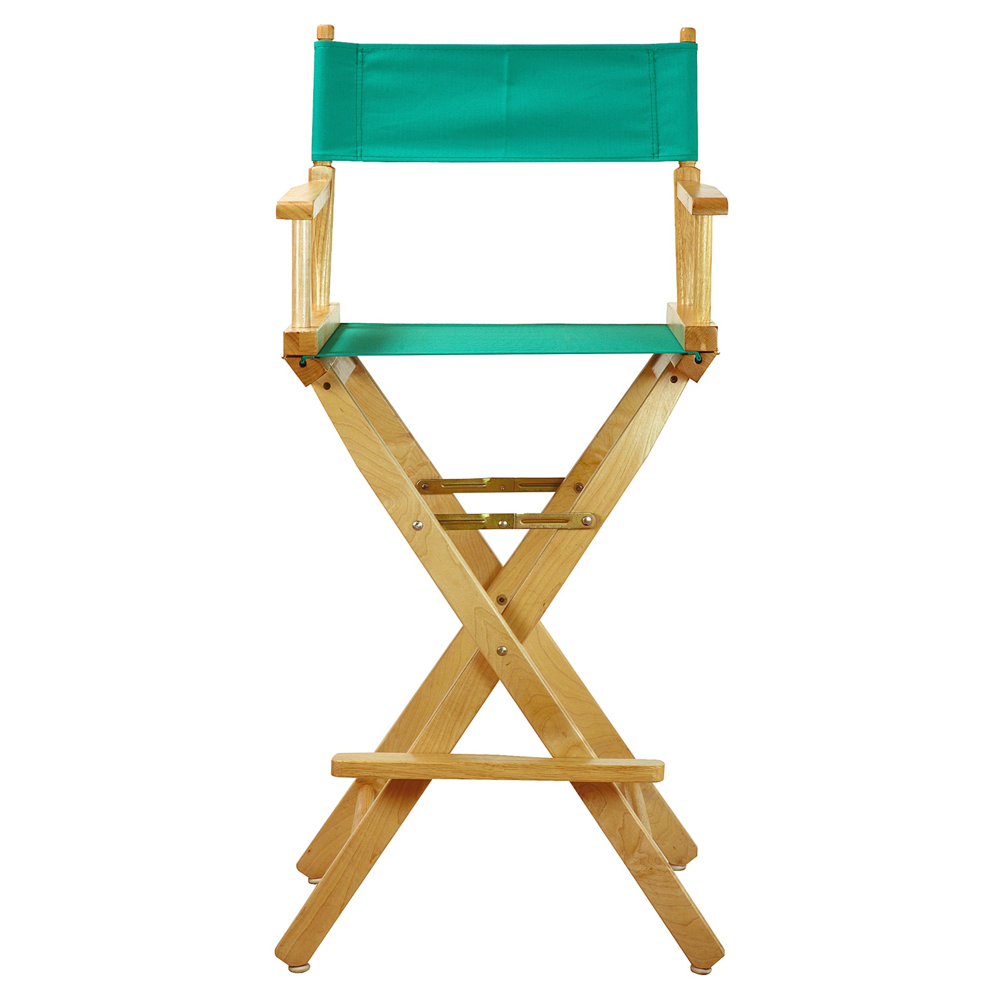 30' Director'S Chair Natural Frame-Teal Canvas