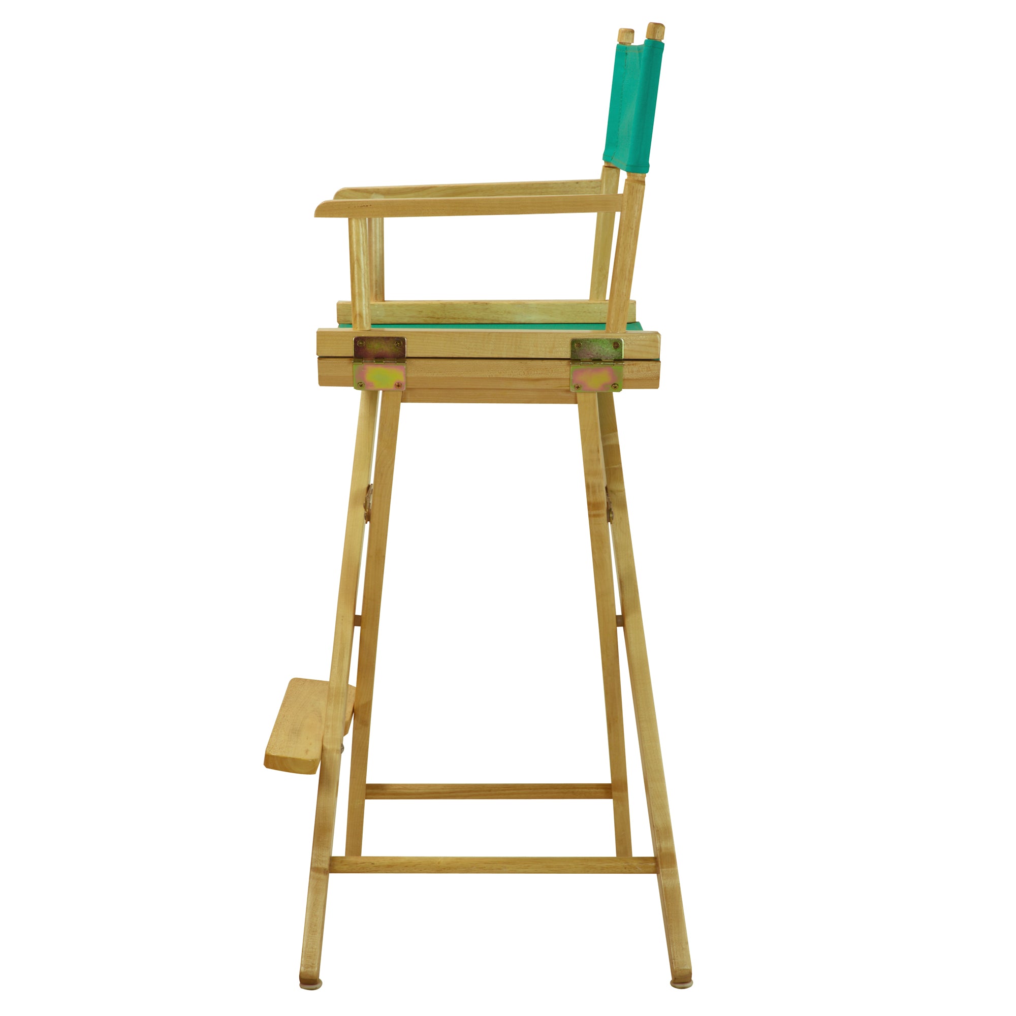 30' Director'S Chair Natural Frame-Teal Canvas