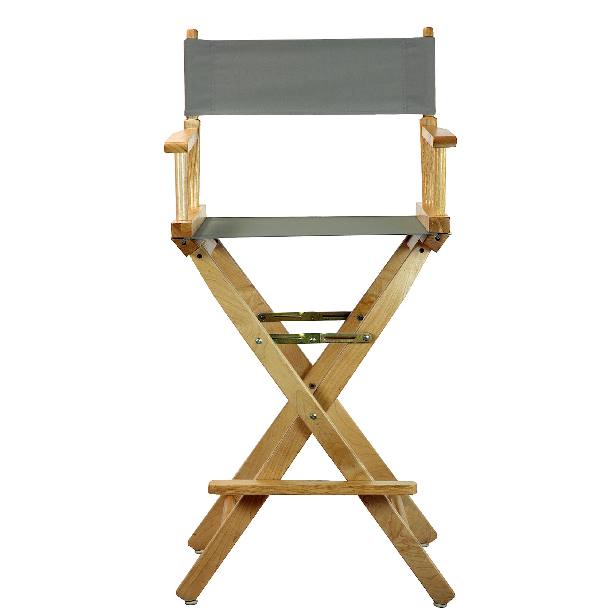 30' Director'S Chair Natural Frame-Gray Canvas