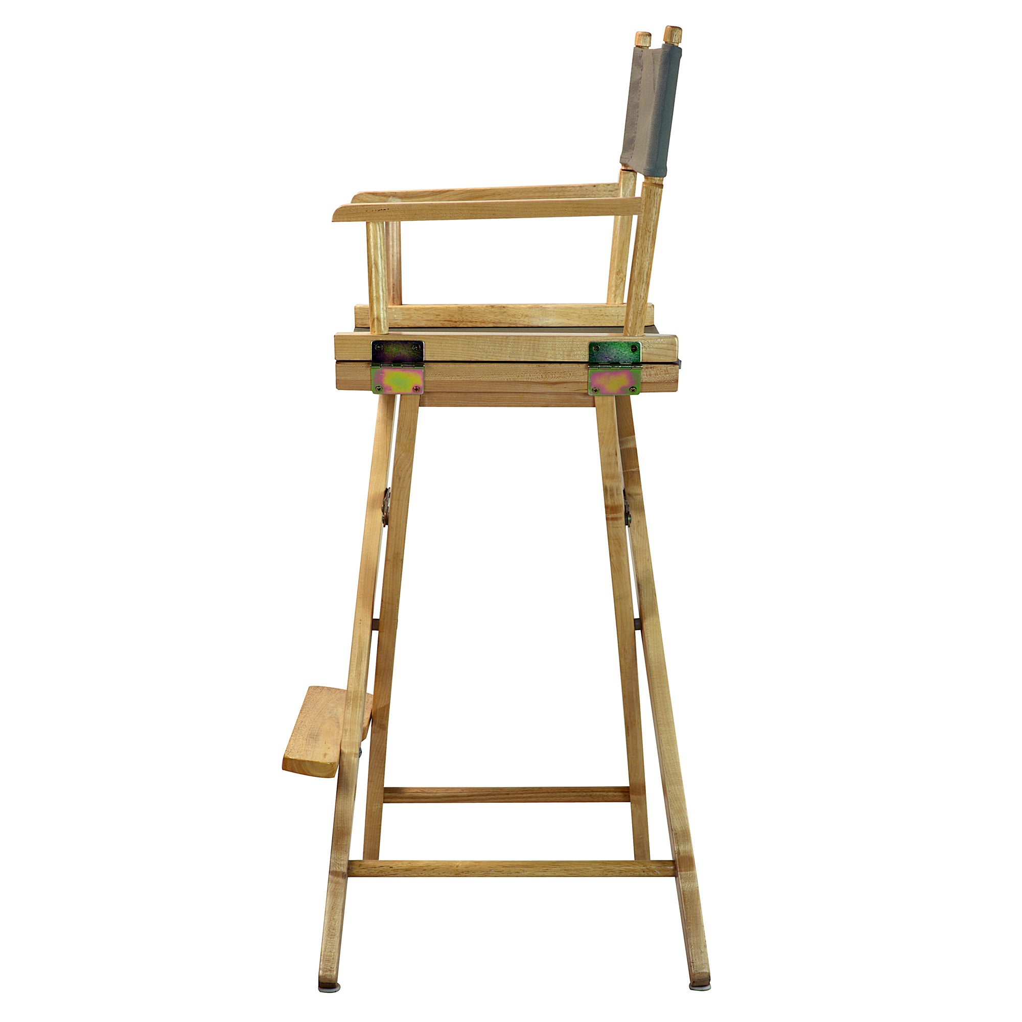 30' Director'S Chair Natural Frame-Gray Canvas