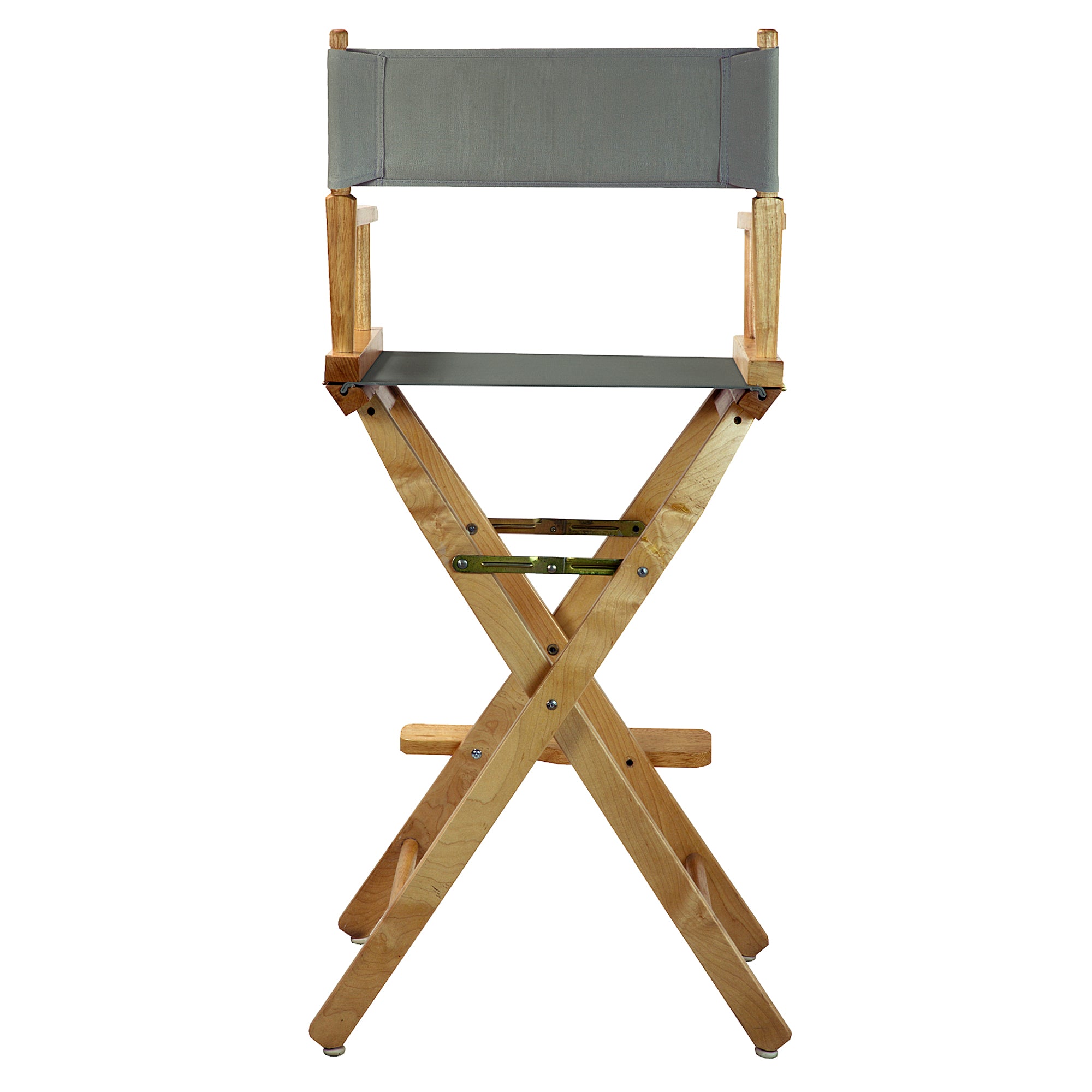 30' Director'S Chair Natural Frame-Gray Canvas
