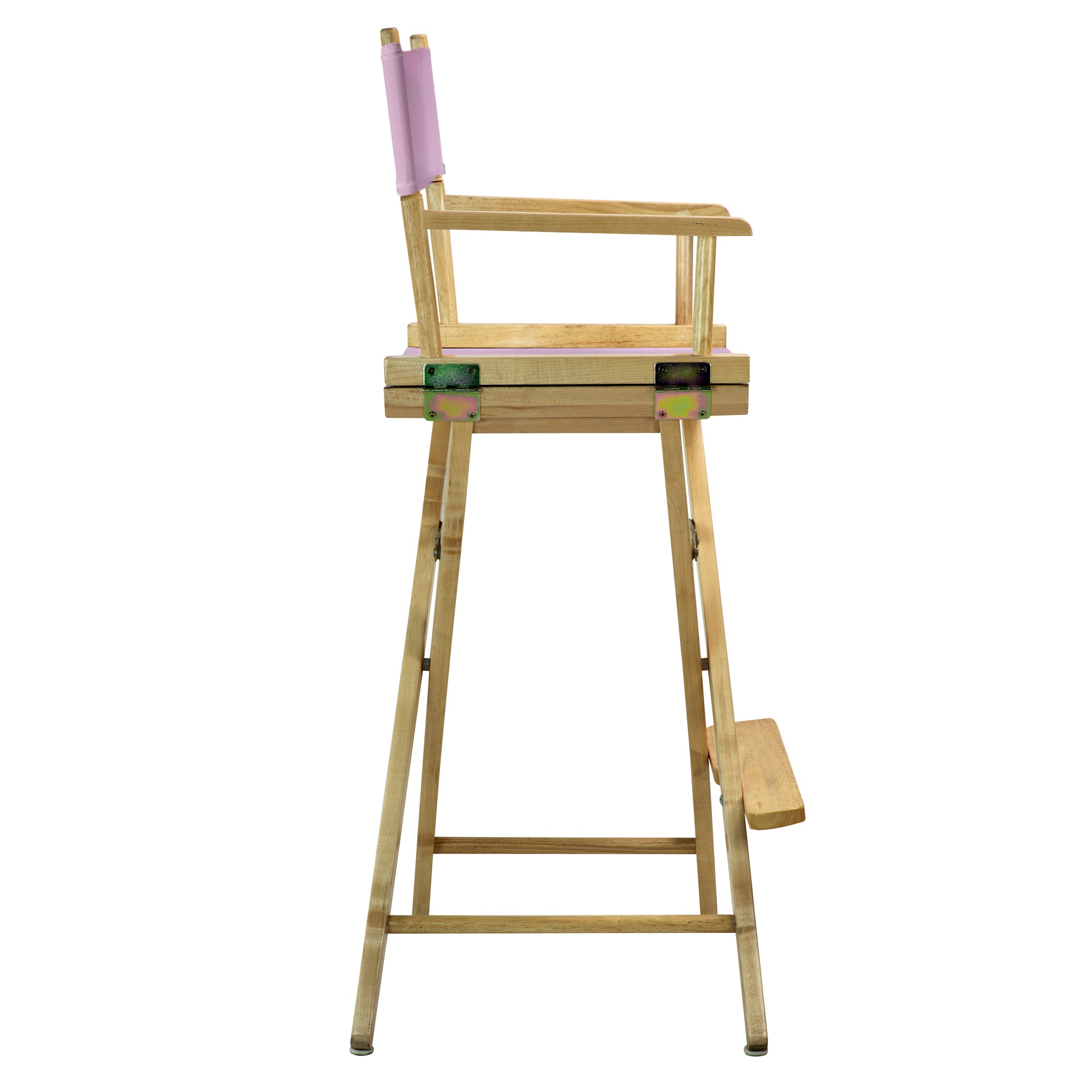 30' Director'S Chair Natural Frame-Pink Canvas