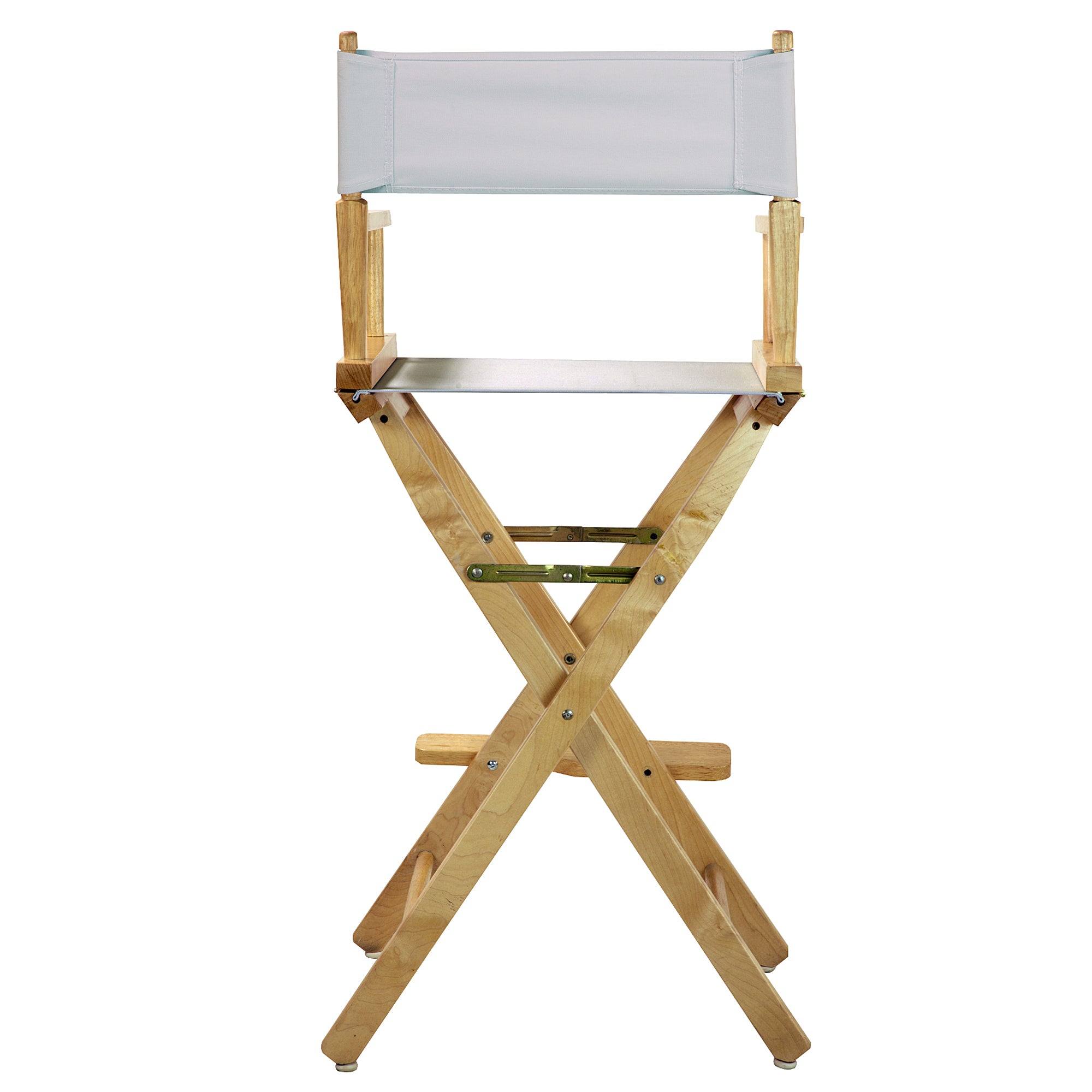 30' Director'S Chair Natural Frame-White Canvas