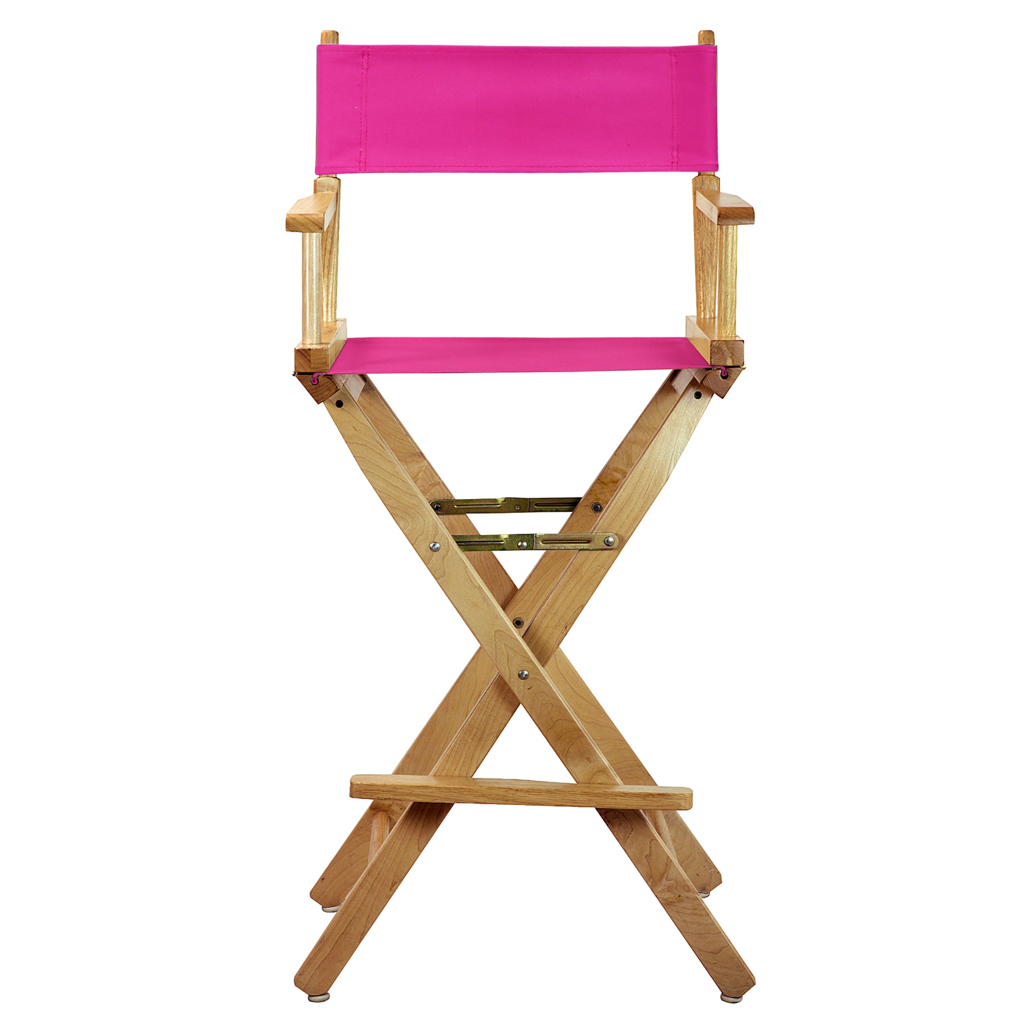 30' Director'S Chair Natural Frame-Magenta Canvas