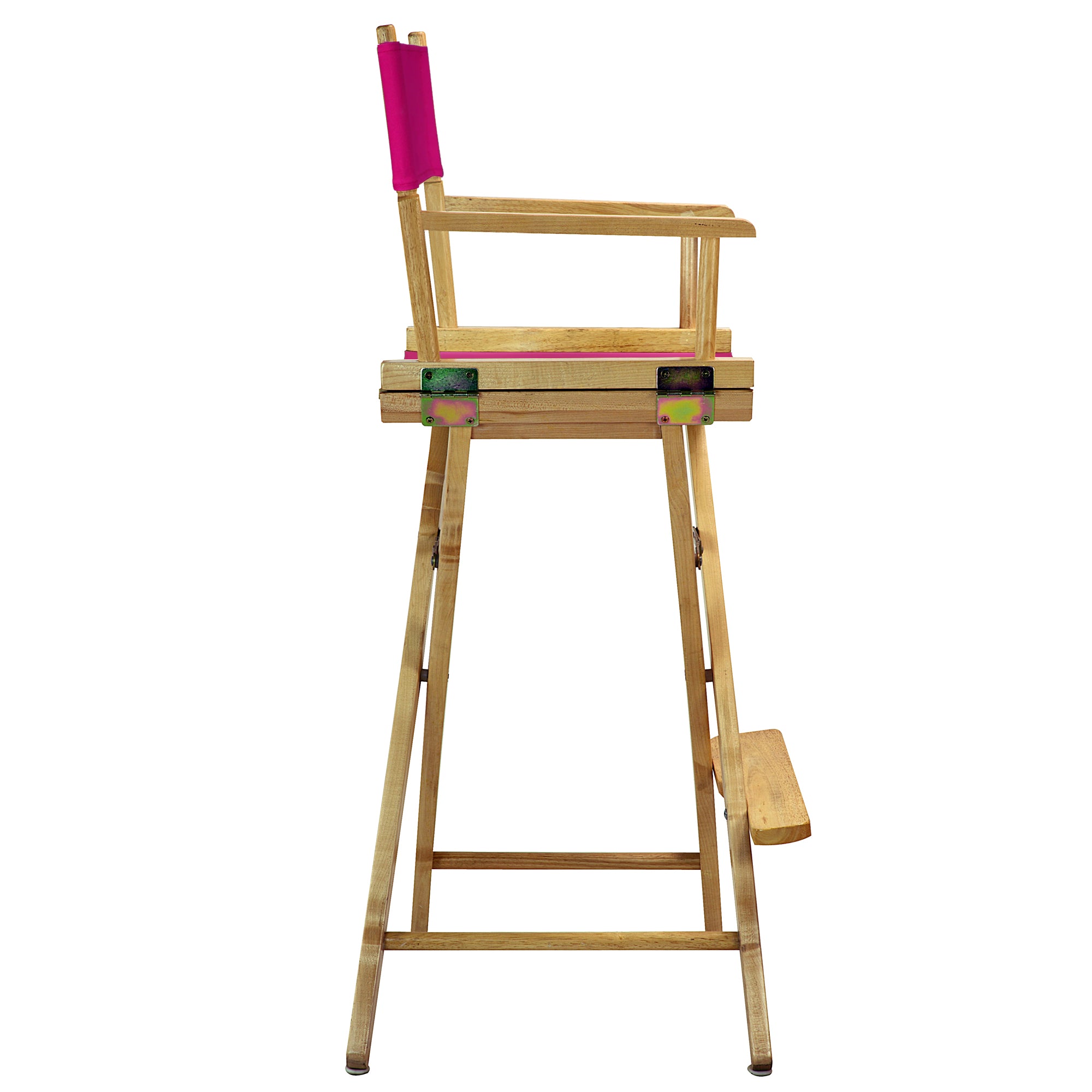 30' Director'S Chair Natural Frame-Magenta Canvas