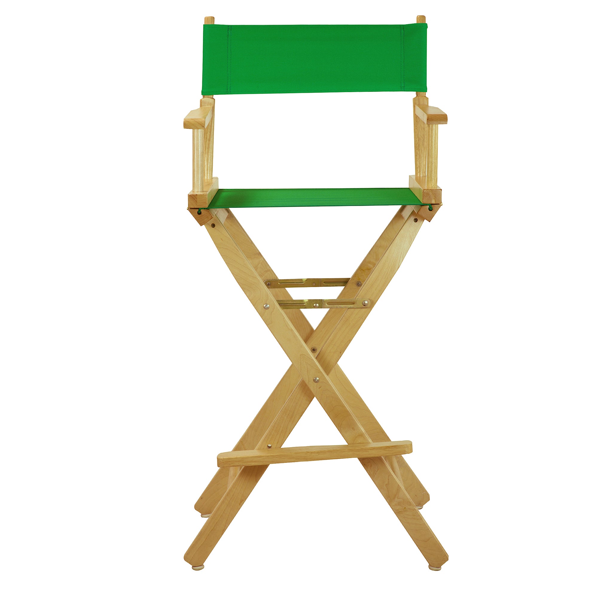 30' Director'S Chair Natural Frame-Green Canvas