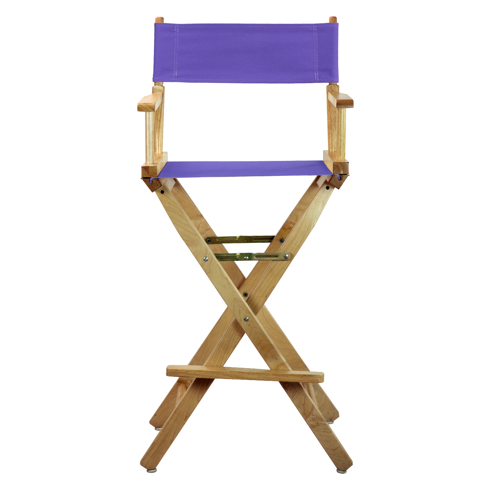 30' Director'S Chair Natural Frame-Purple Canvas