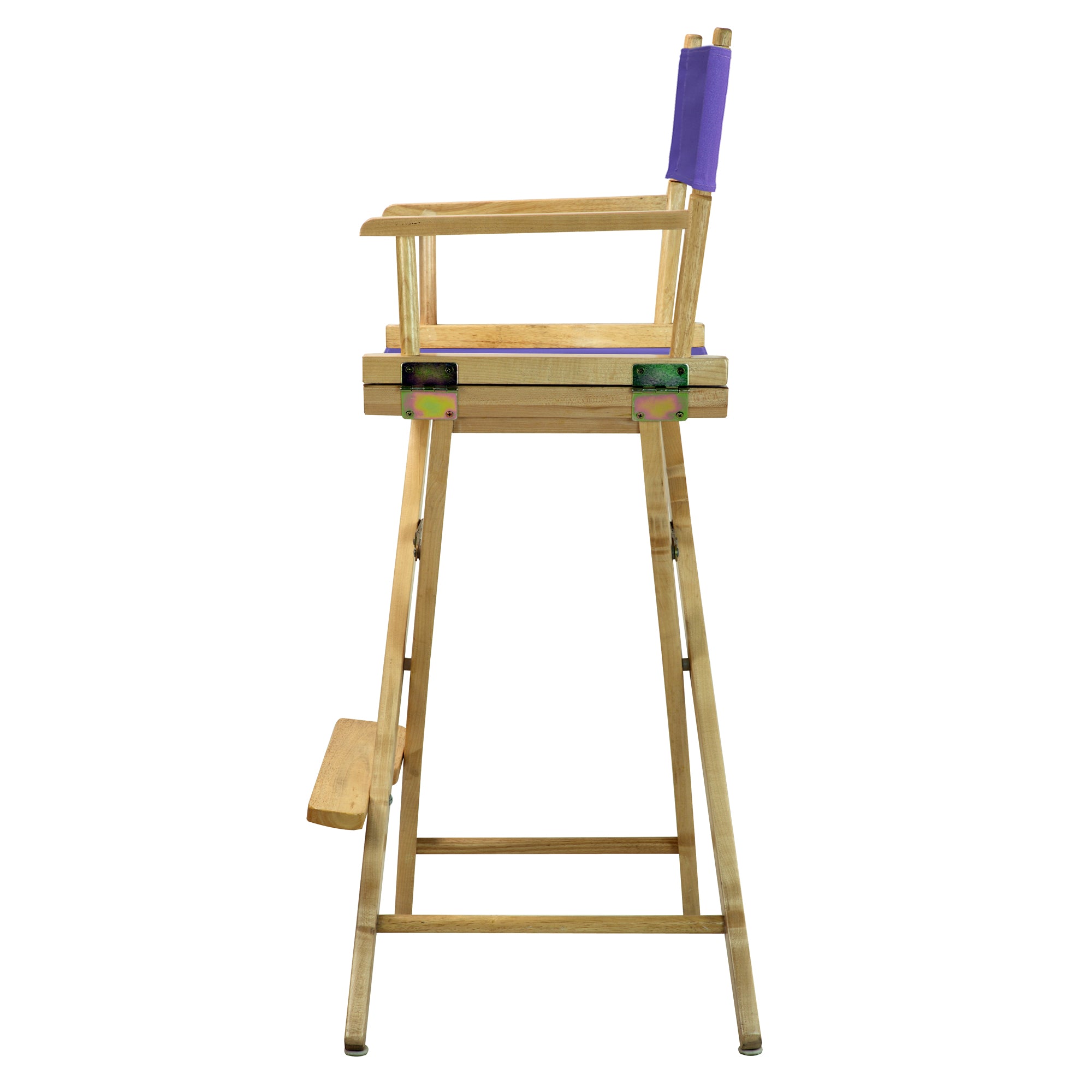 30' Director'S Chair Natural Frame-Purple Canvas